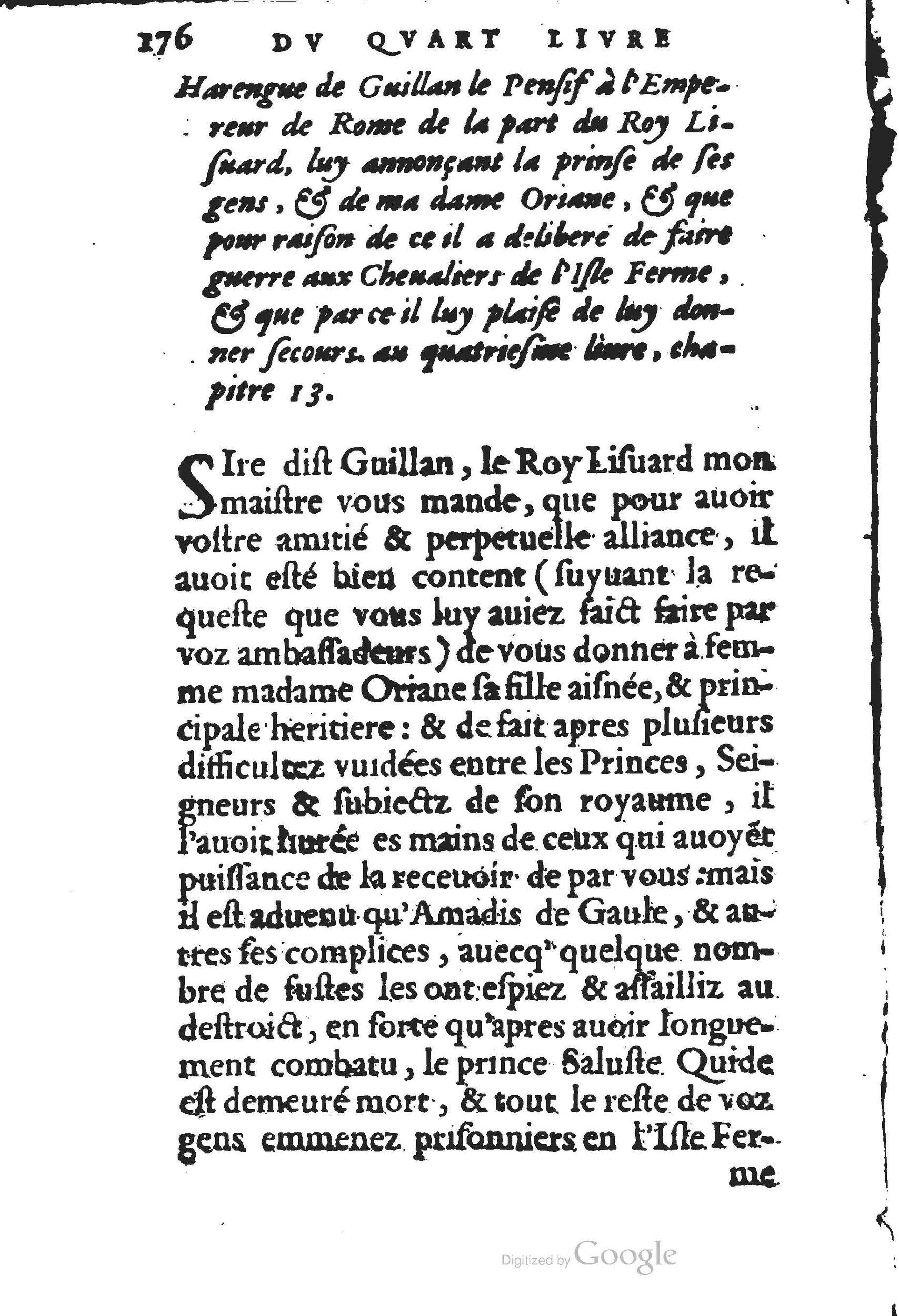 1560 - Jean d’Ogerolles et Gabriel Cotier Lyon - Trésor des Amadis - BSB Munich 1560 - Jean d’Ogerolles et Gabriel Cotier Lyon - Trésor des Amadis - BSB Munich