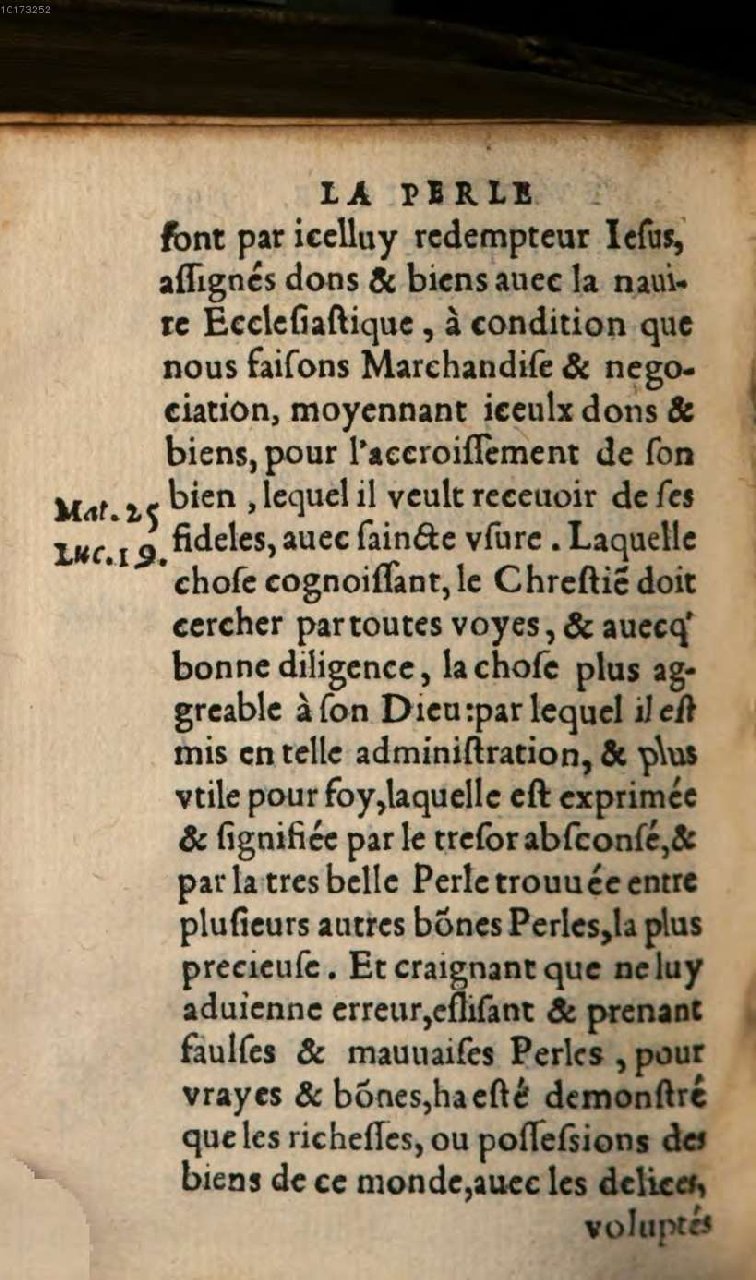 1548 - René Avril et Vivant Gaulterot - Perle précieuse évangélique et Trésor divin - BSB Munich