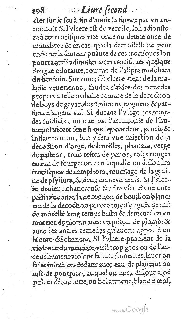 1585 - Jacques du Puis - Trésor des remèdes secrets pour les maladies des femmes - BnF