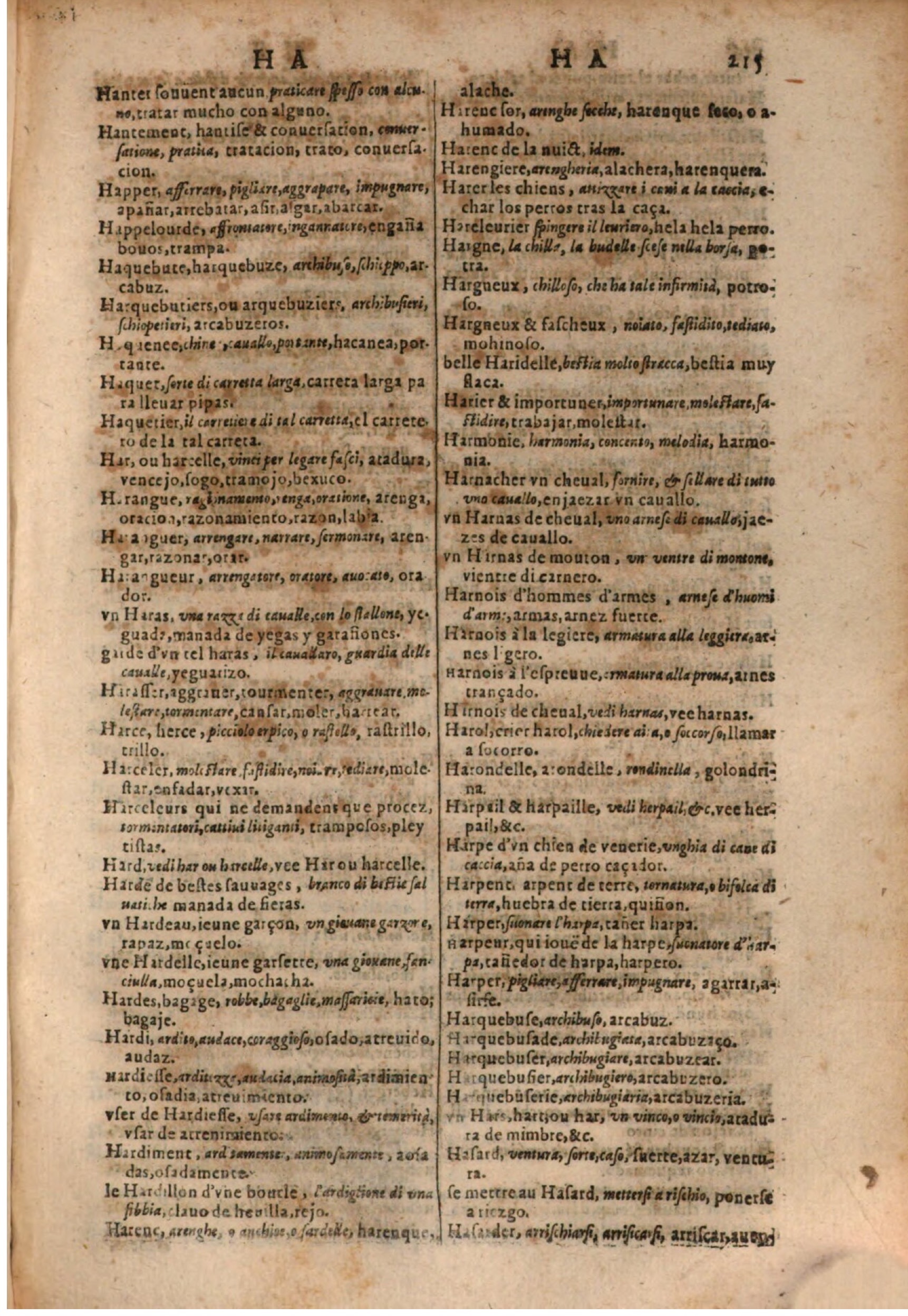 1637 - Jacques Crespin - Trésor des trois langues (Trois parties) - BSB Munich 1637 - Jacques Crespin - Trésor des trois langues (Trois parties) - BSB Munich