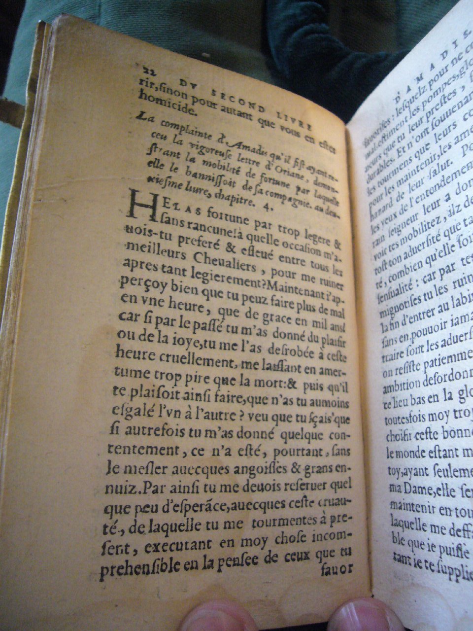 1567 - Jean Pygot - Trésor des Amadis - BnF Arsenal