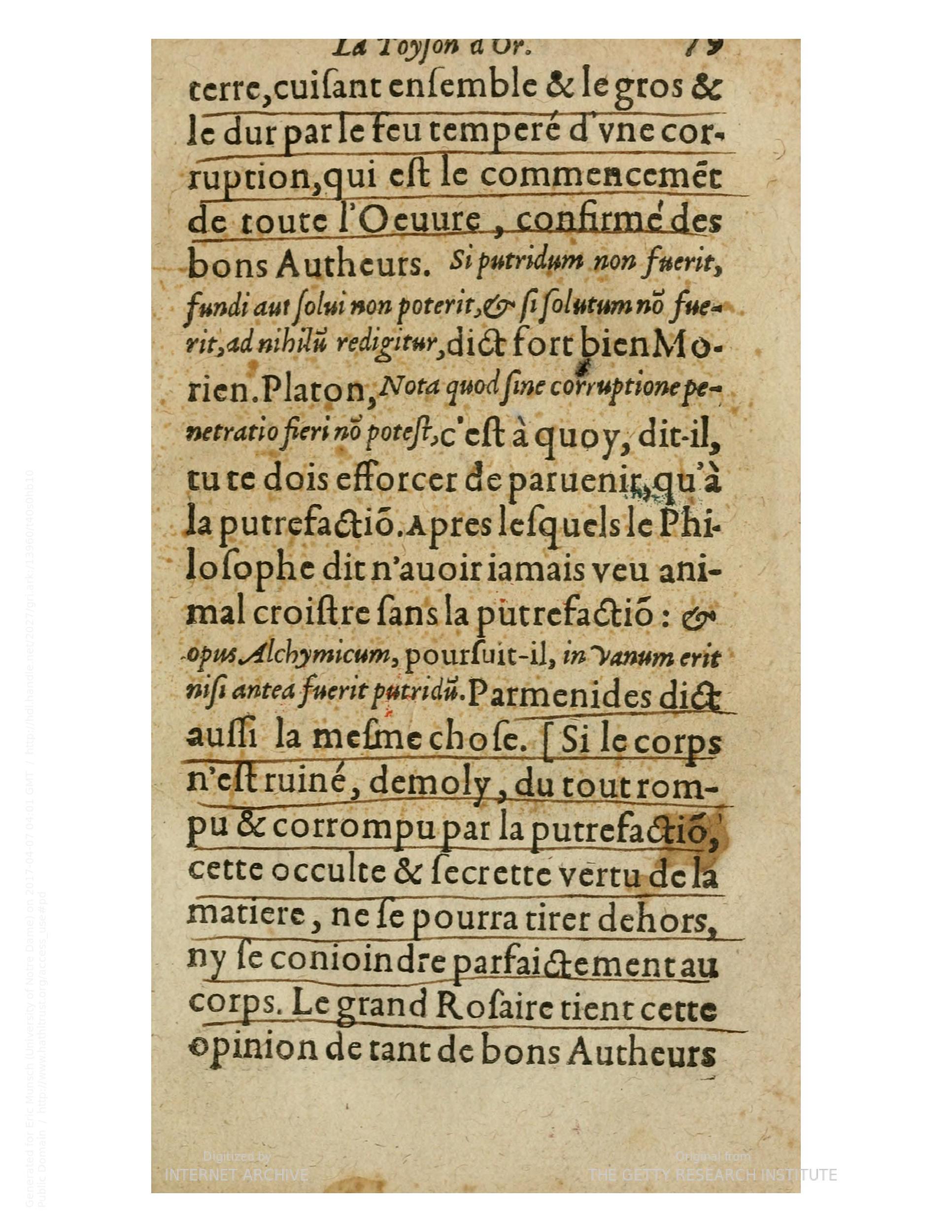 1612 - Charles Sevestre - Toison d’or ou la fleur des trésors - Getty Research Institute