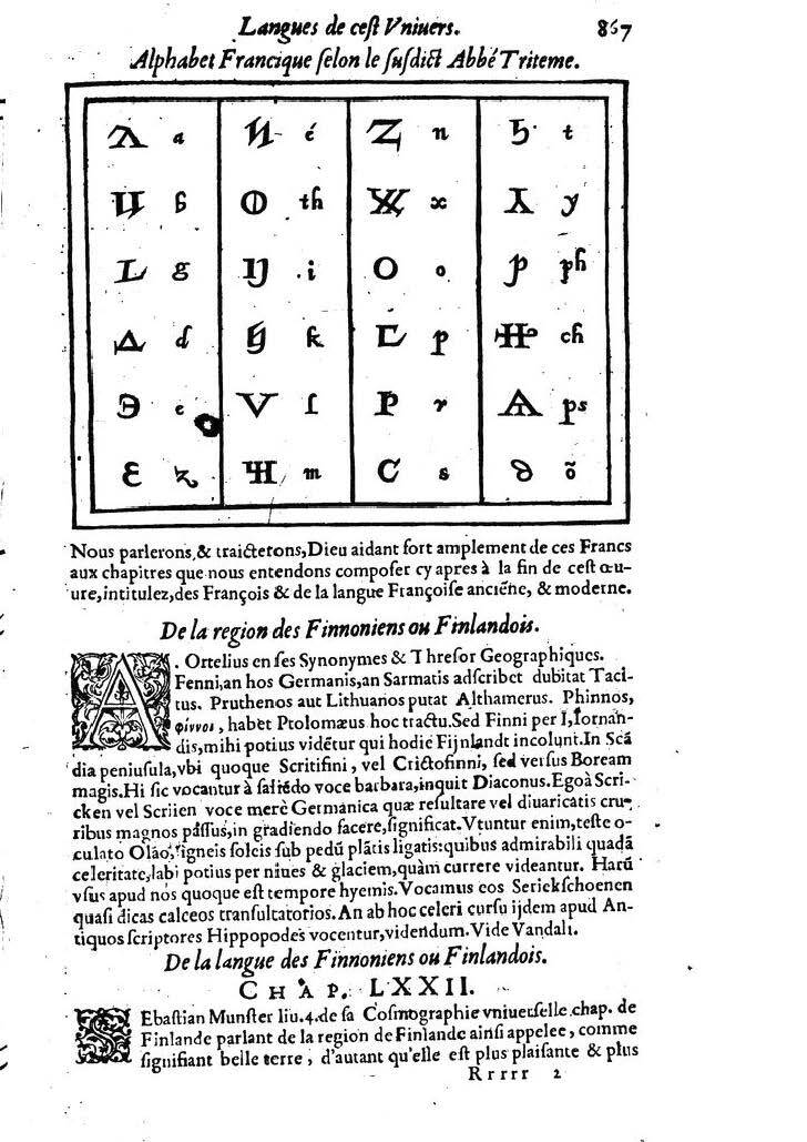 1613 - Matthieu Berjon - Trésor de l’histoire des langues de cet univers - BM Lyon