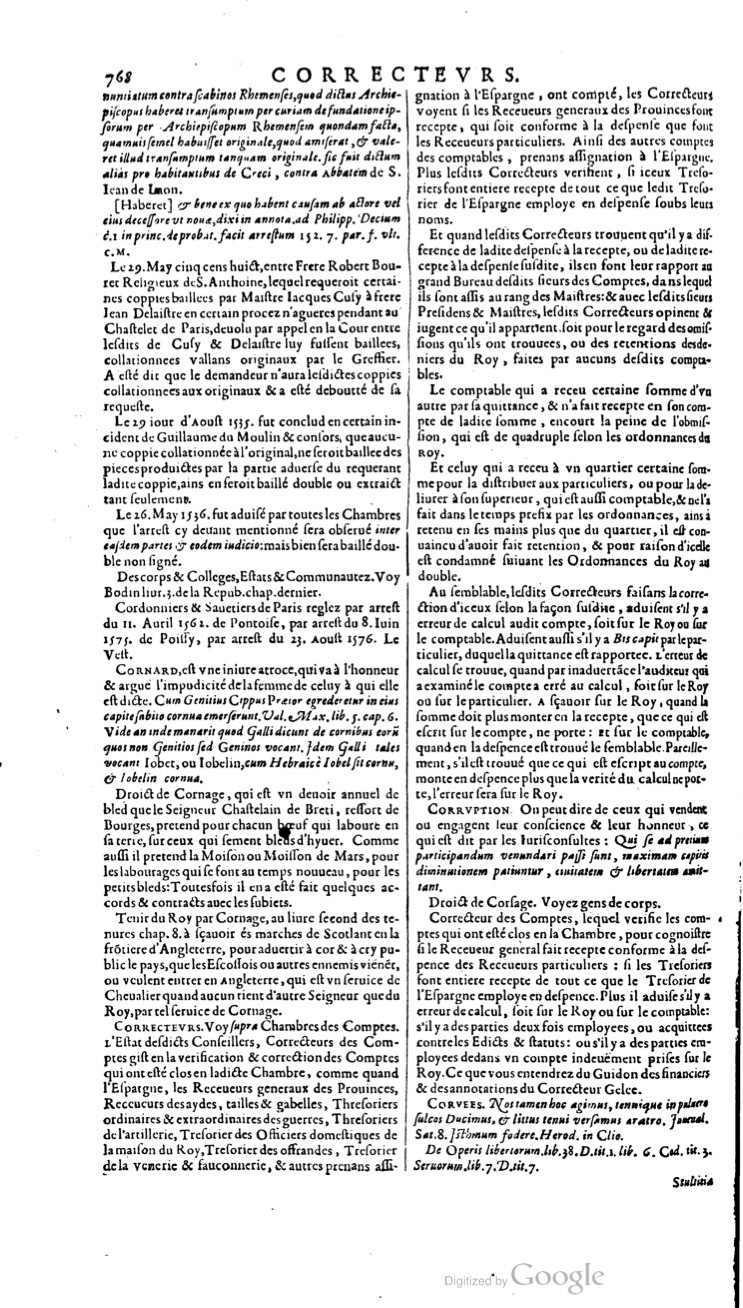 1629 - Veuve Nicolas Buon - Trésor du droit français (21754 T. 1) - BM Lyon