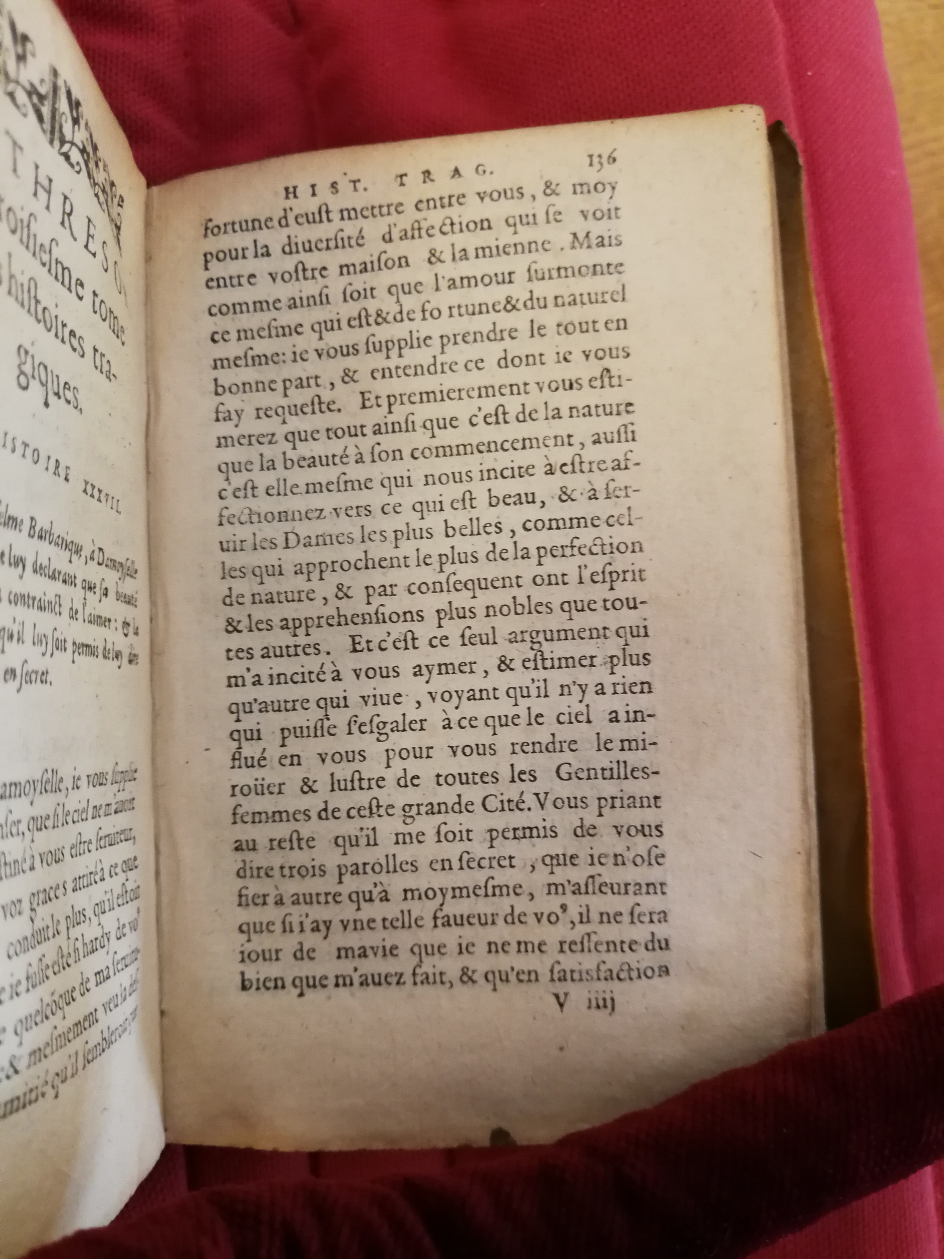 1581 - Pierre Le Voirier et Gervais Mallot - Trésor des histoires tragiques - Bibliothèque Sainte-Geneviève