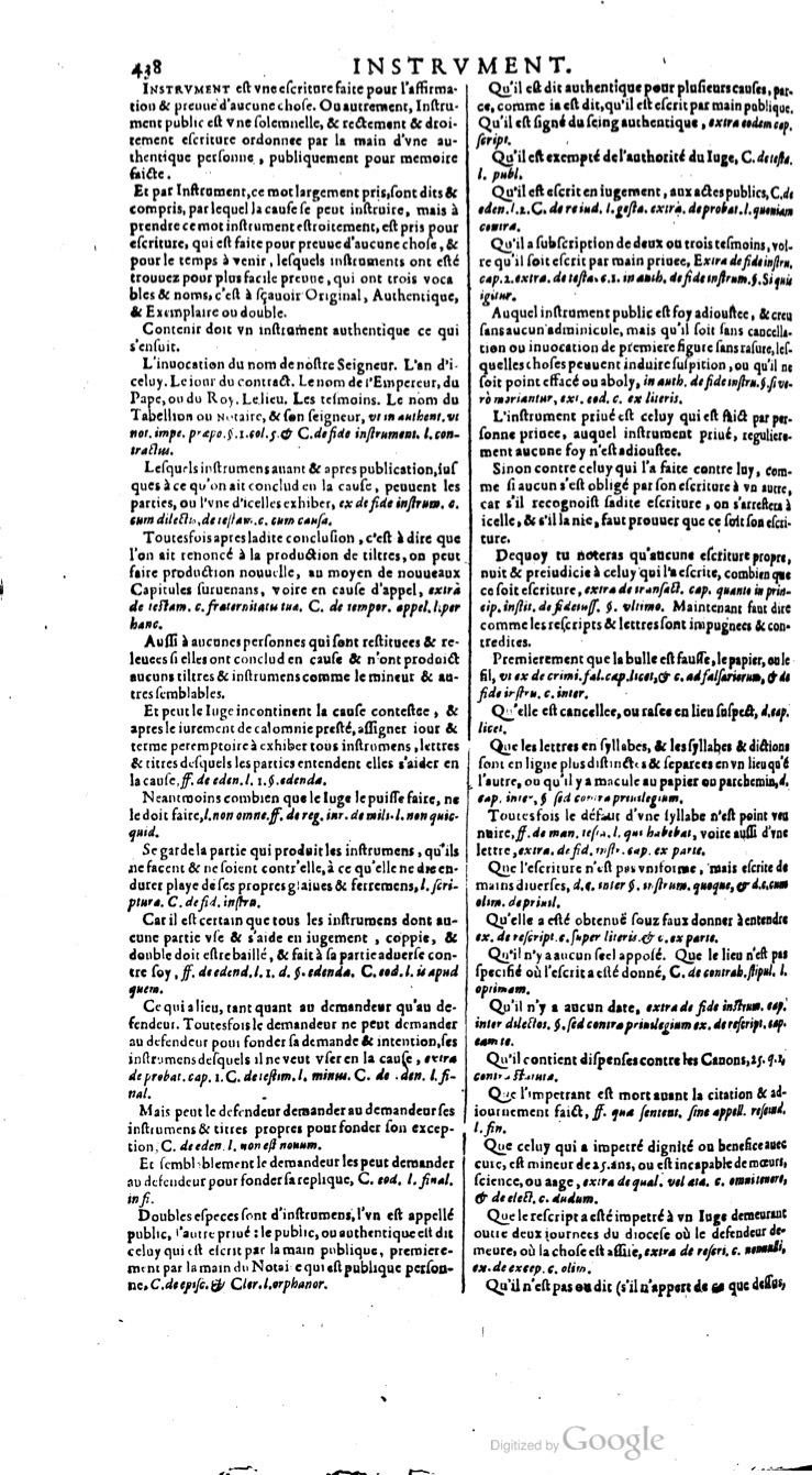 1629 - Veuve Nicolas Buon - Trésor du droit français (29620 T. 2) - BM Lyon