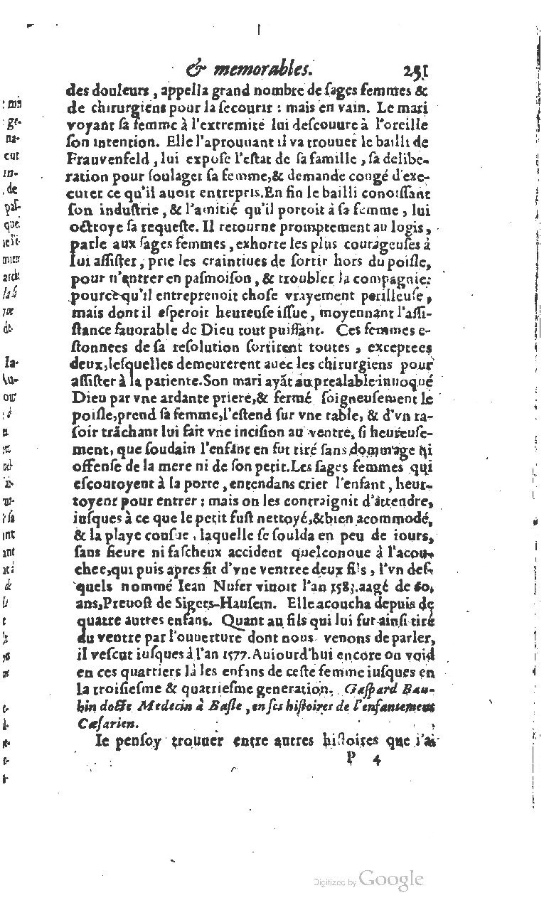1610 - Paul Marceau - Trésor d’histoires admirables et mémorables - BSB Munich