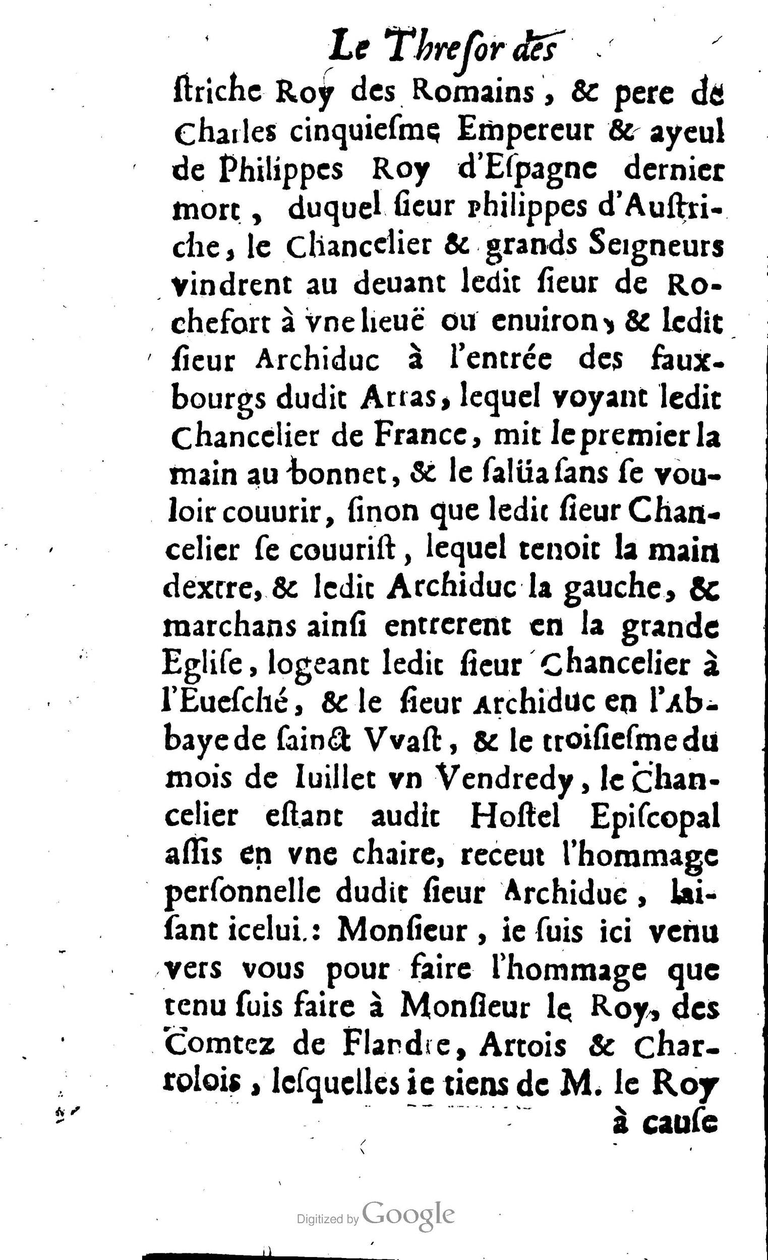 1638 - Jean Corrozet - Trésor des histoires de France - BM Lyon