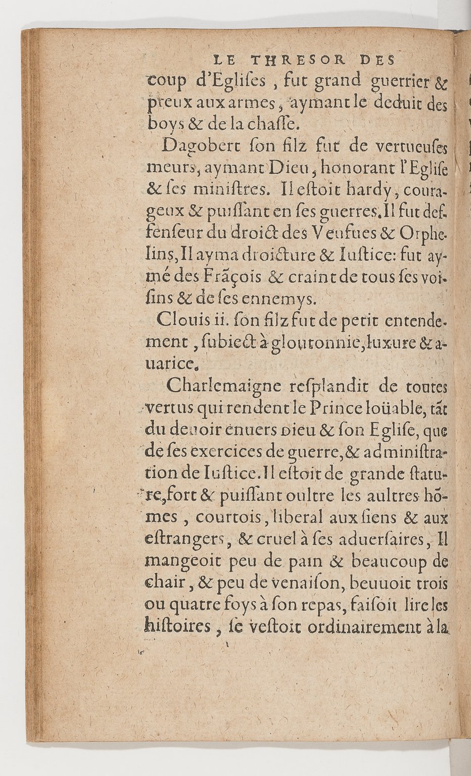1583 - Galiot Corrozet - Trésor des histoires de France - BnF