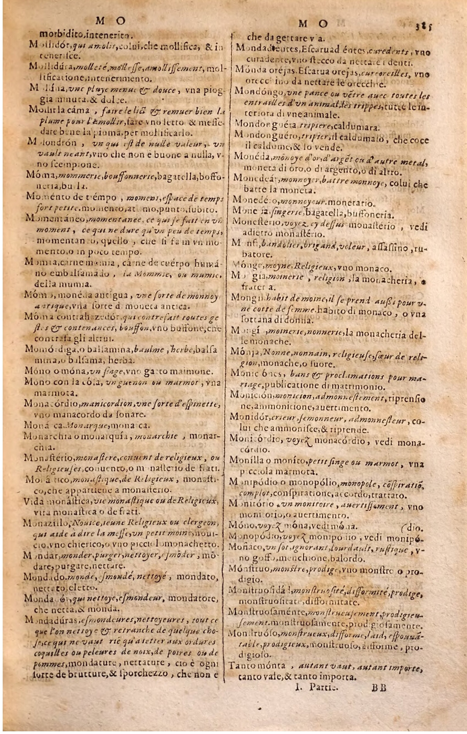 1627 - Jacques Crespin - Trésor des trois langues - Regensburg
