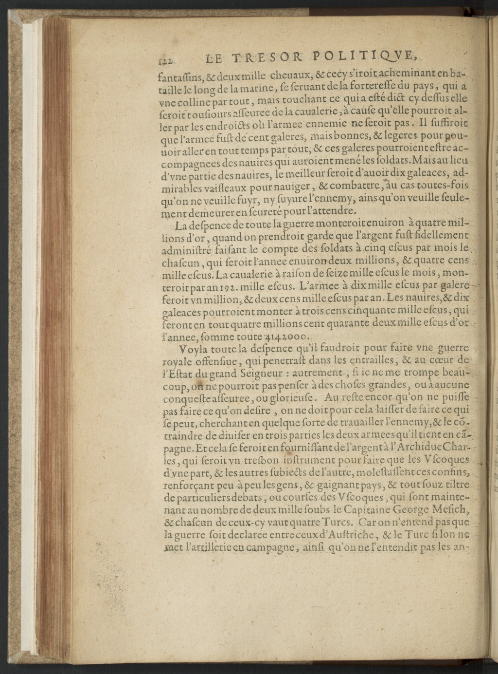 1608 - Nicolas Du Fossé - Trésor politique - BnF Tolbiac