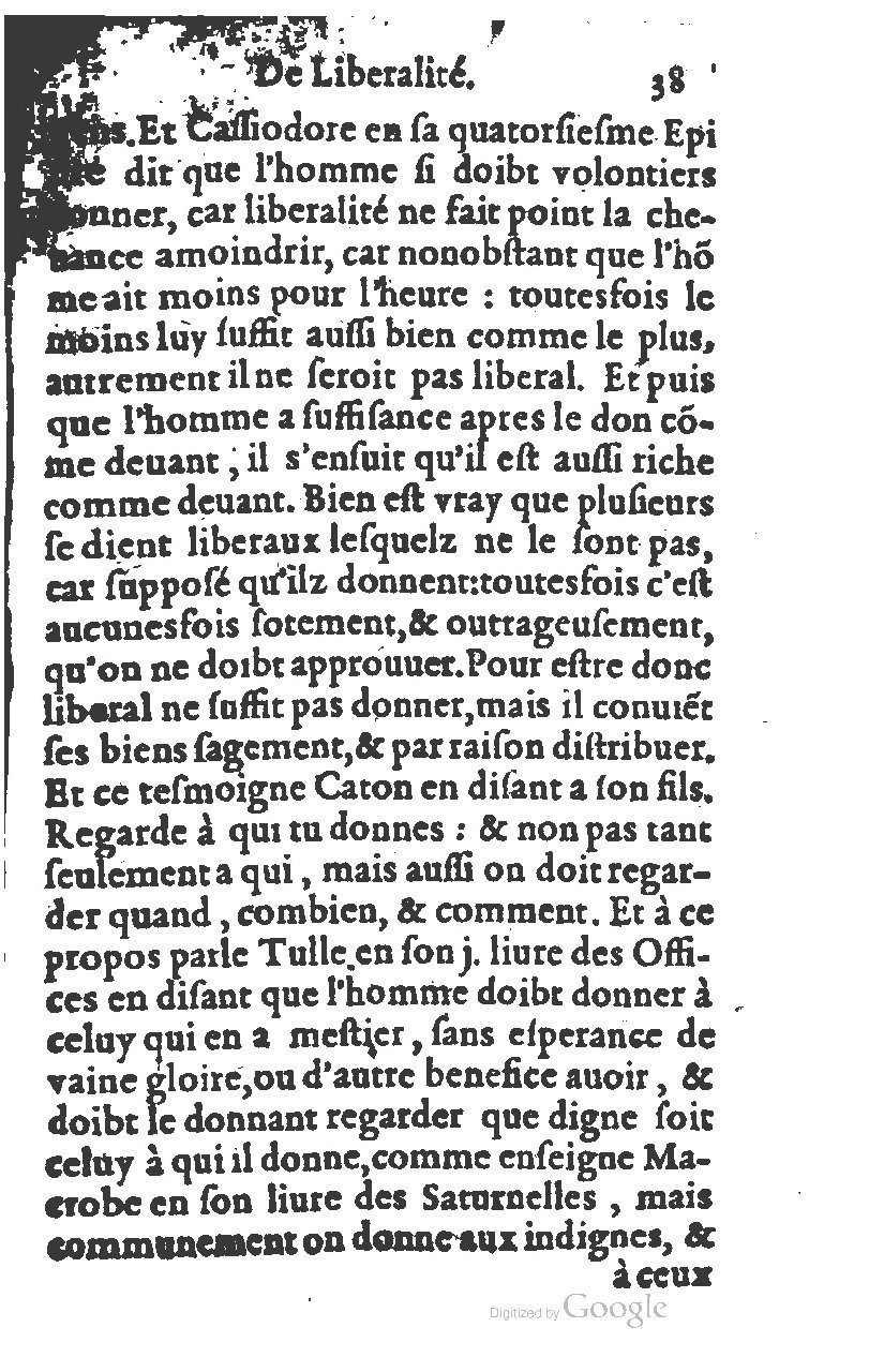 1573 - Benoît Rigaud - Trésor de sapience et fleur de toute bonté - BM Lyon