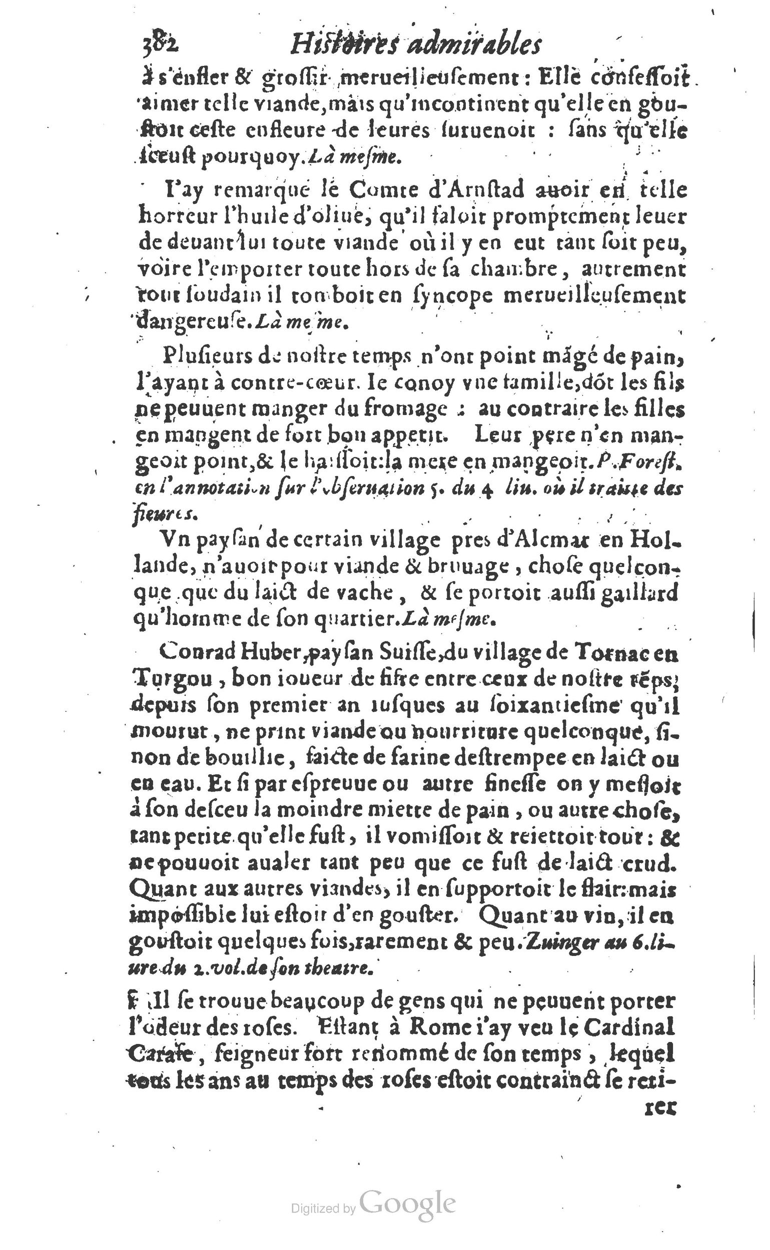 1610 - Paul Marceau - Trésor d’histoires admirables et mémorables - Princeton