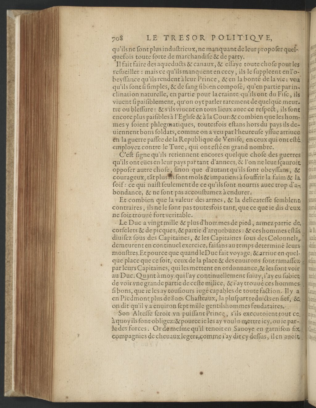 1608 - Nicolas Du Fossé - Trésor politique - BnF Tolbiac