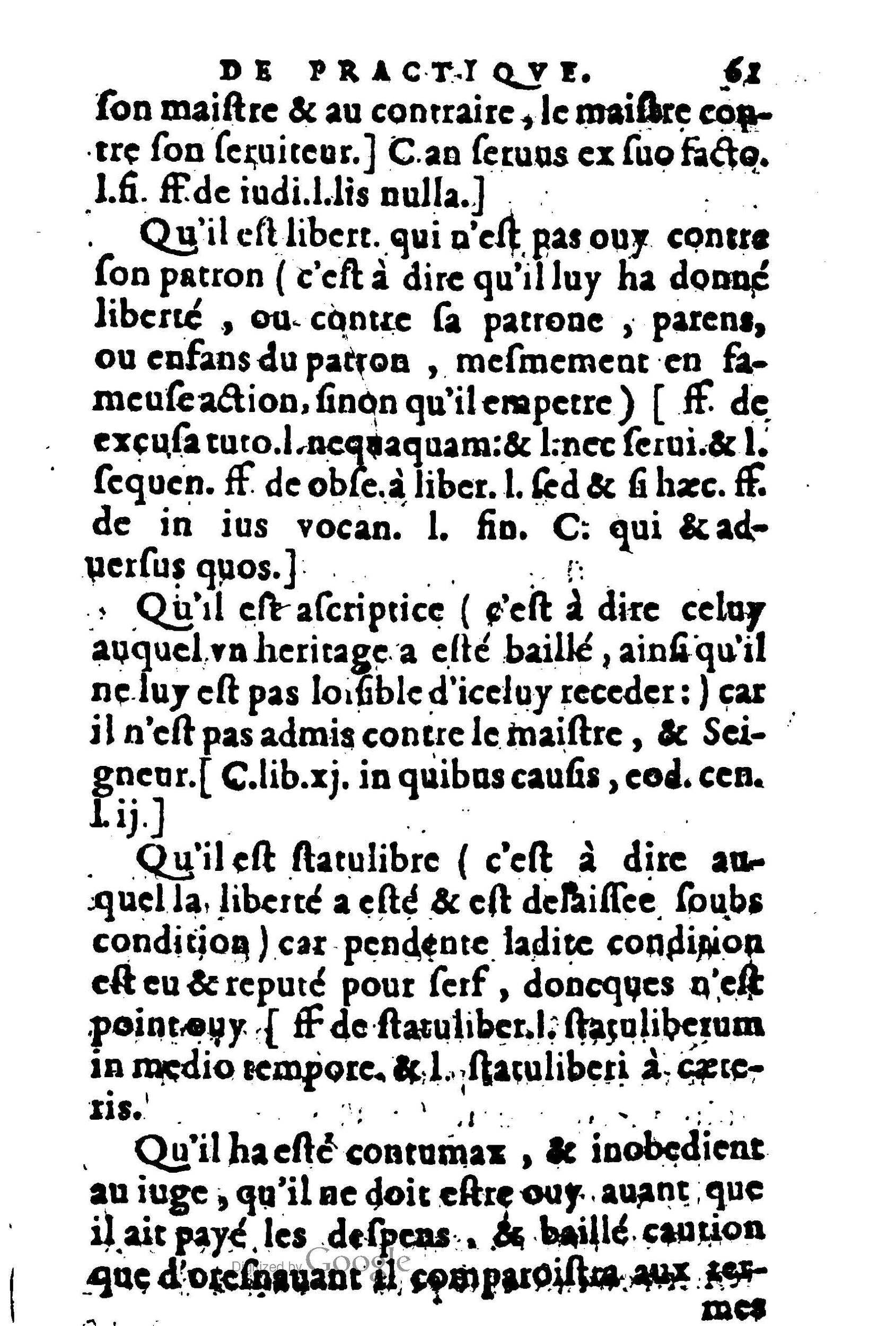 1605 - Pierre Rigaud - Trésor de pratique pour les juges - BM Lyon 1605 - Pierre Rigaud - Trésor de pratique pour les juges - BM Lyon