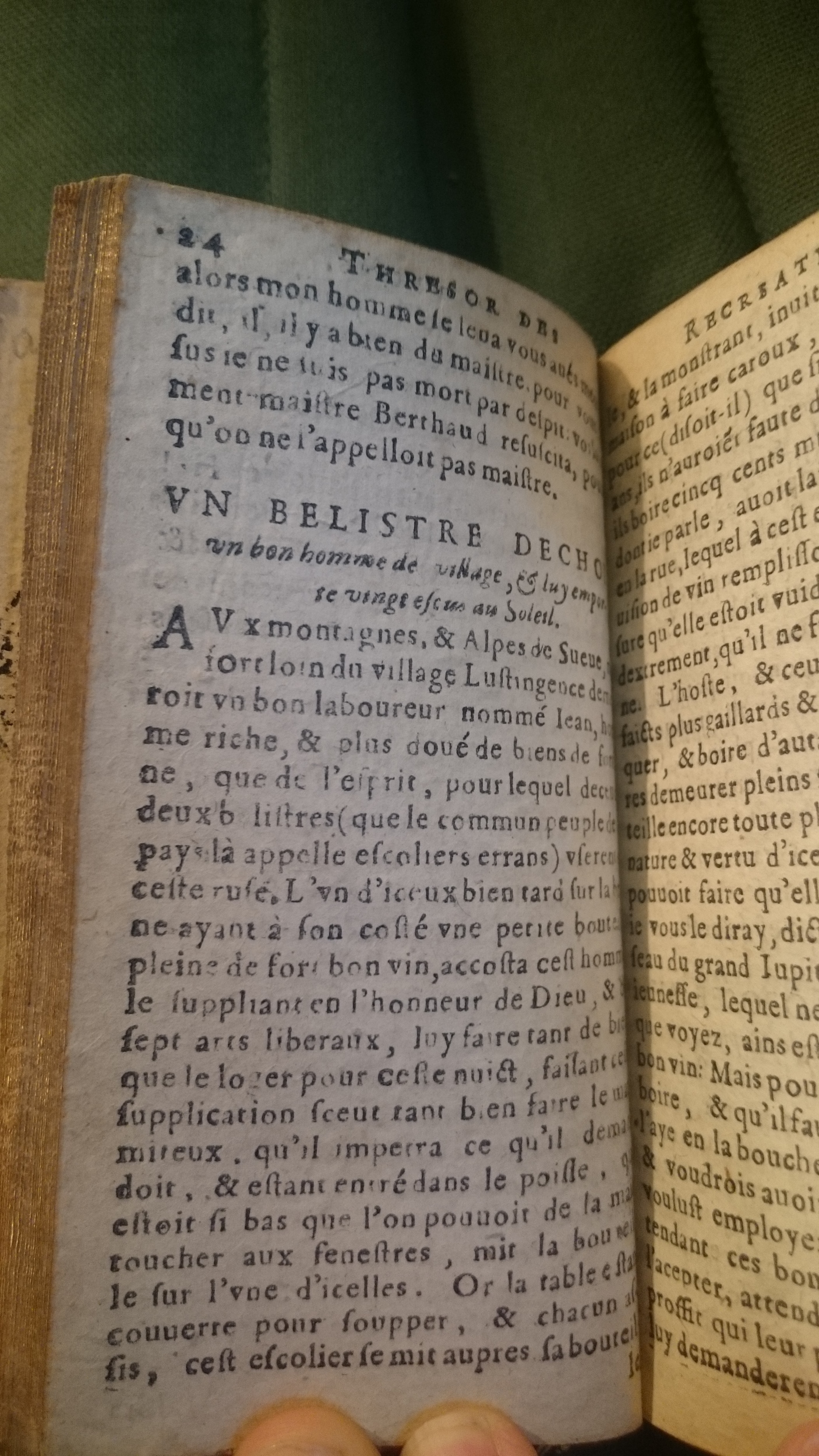 1635 - Martin Bogard - Trésor des récréations - BnF Arsenal