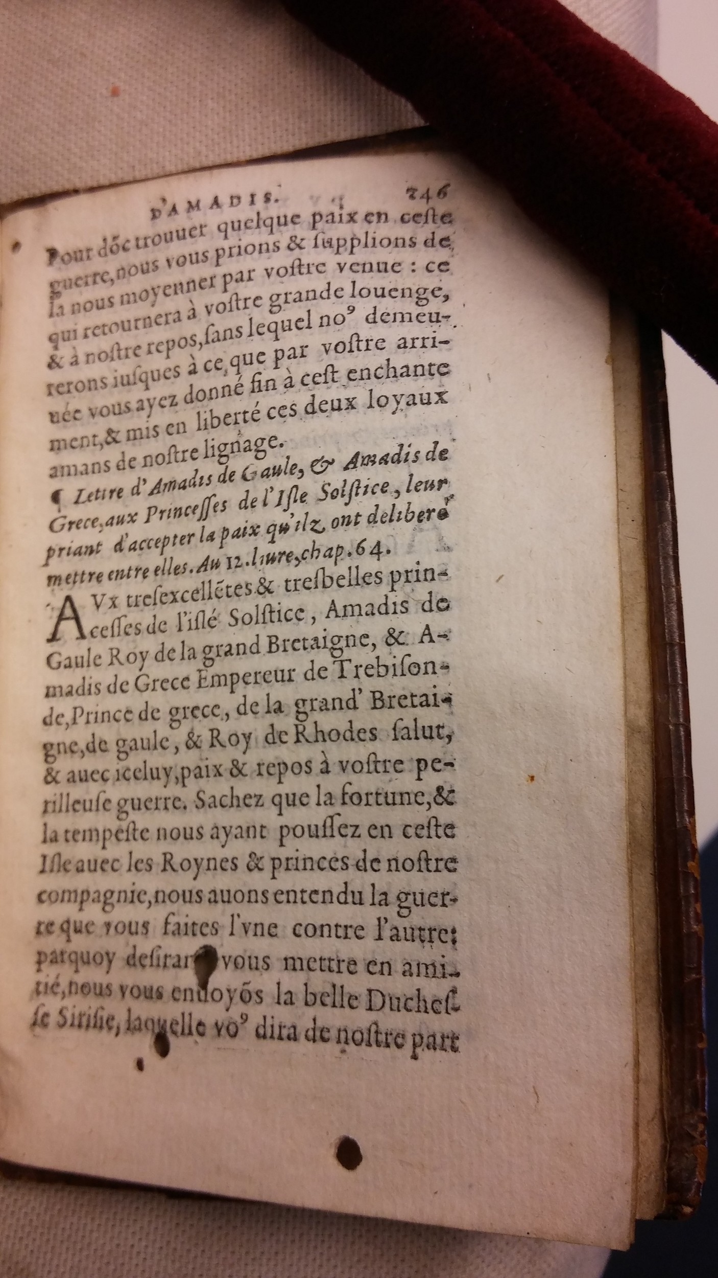1565 - Jérôme de Marnef et Guillaume Cavellat - Trésor d’Amadis - BIS