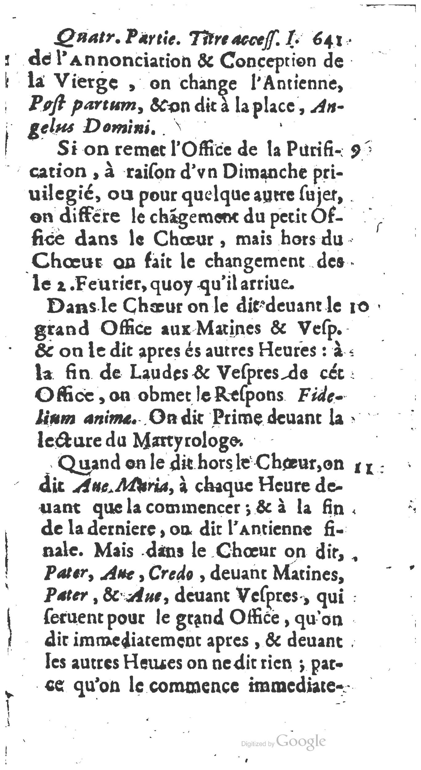 1651 - Jean Guillermet - Abrégé du trésor des cérémonies ecclésiastiques - BM Lyon
