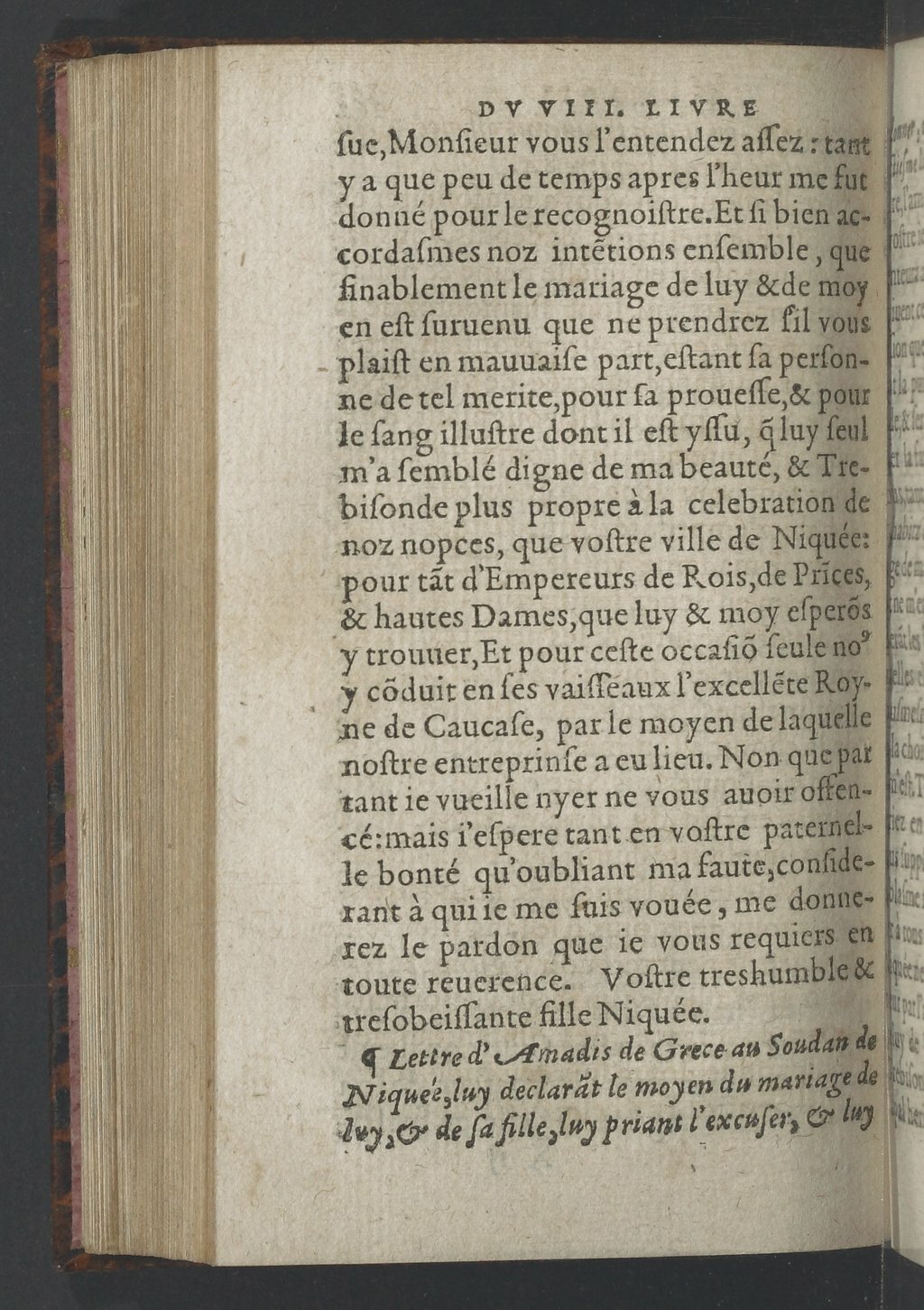 1564 - Vincent Norment et Jeanne Bruneau - Trésor des Amadis - BnF