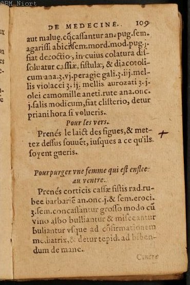1586 - Benoît Rigaud - Trésor des fleurs et secrets de médecine - Université Paris Cité