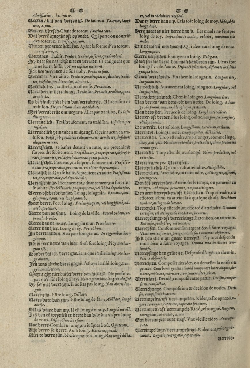 1573 - Christophe Plantin - Trésor du langage bas-allemand - Greifswald 1573 - Christophe Plantin - Trésor du langage bas-allemand - Greifswald