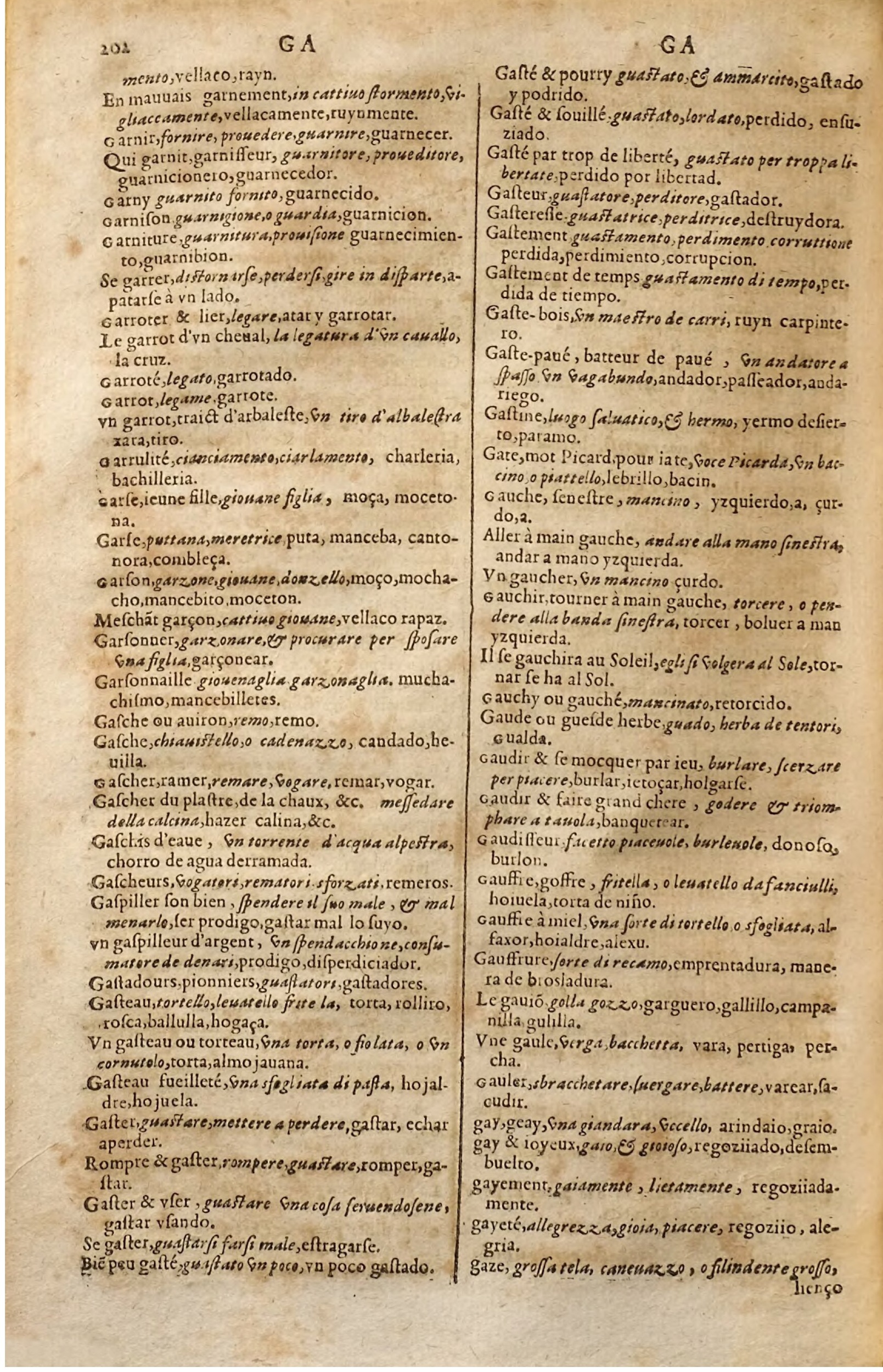 1627 - Jacques Crespin - Trésor des trois langues (Seconde partie) - Regensburg
