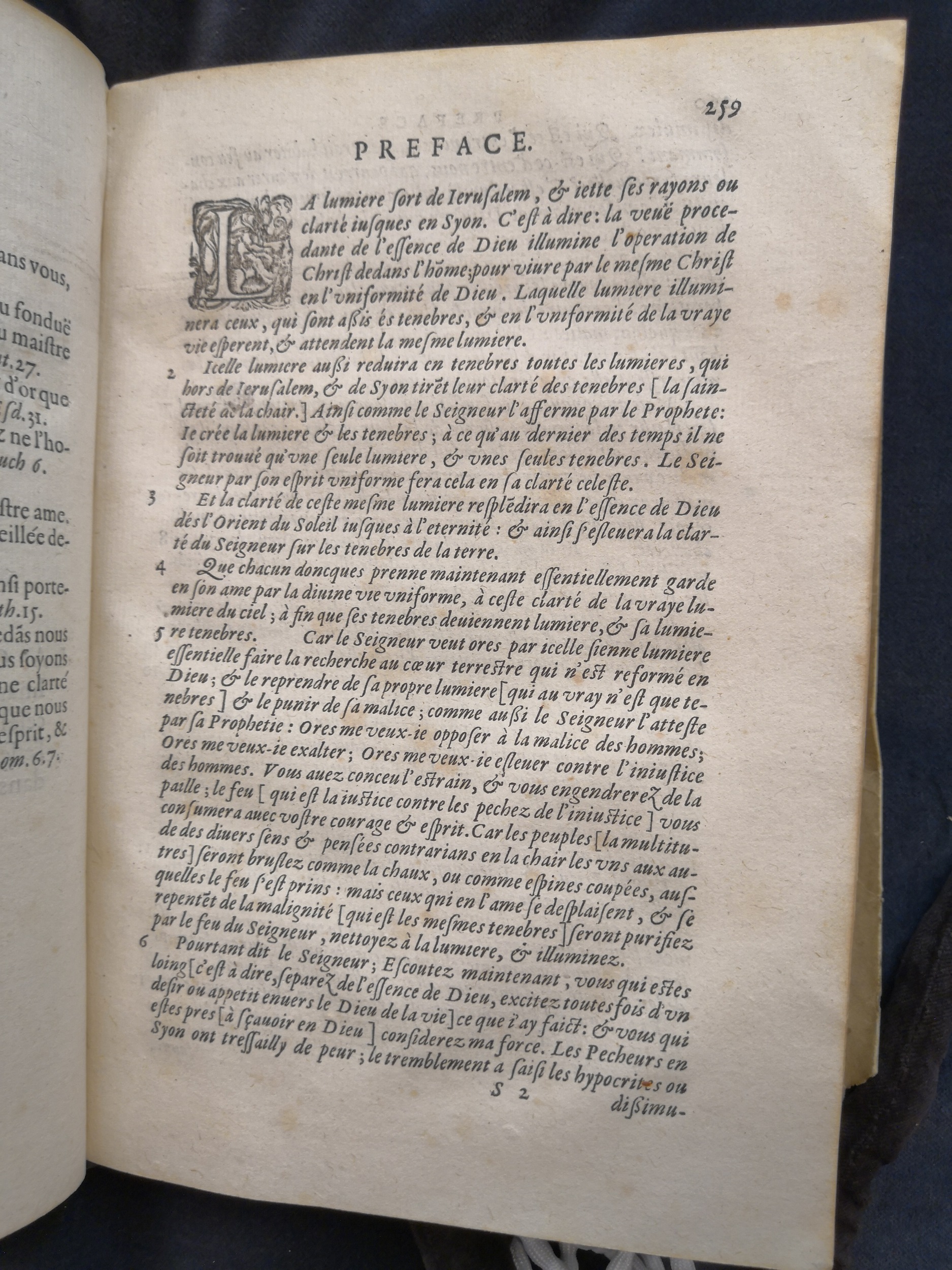 1581c. - Christophe Plantin - Le Livre des témoignages du Trésor caché au champ - Anvers Musée Plantin-Moretus