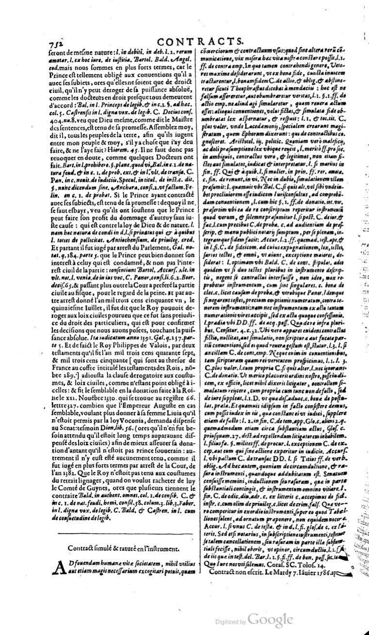 1629 - Veuve Nicolas Buon - Trésor du droit français (21754 T. 1) - BM Lyon