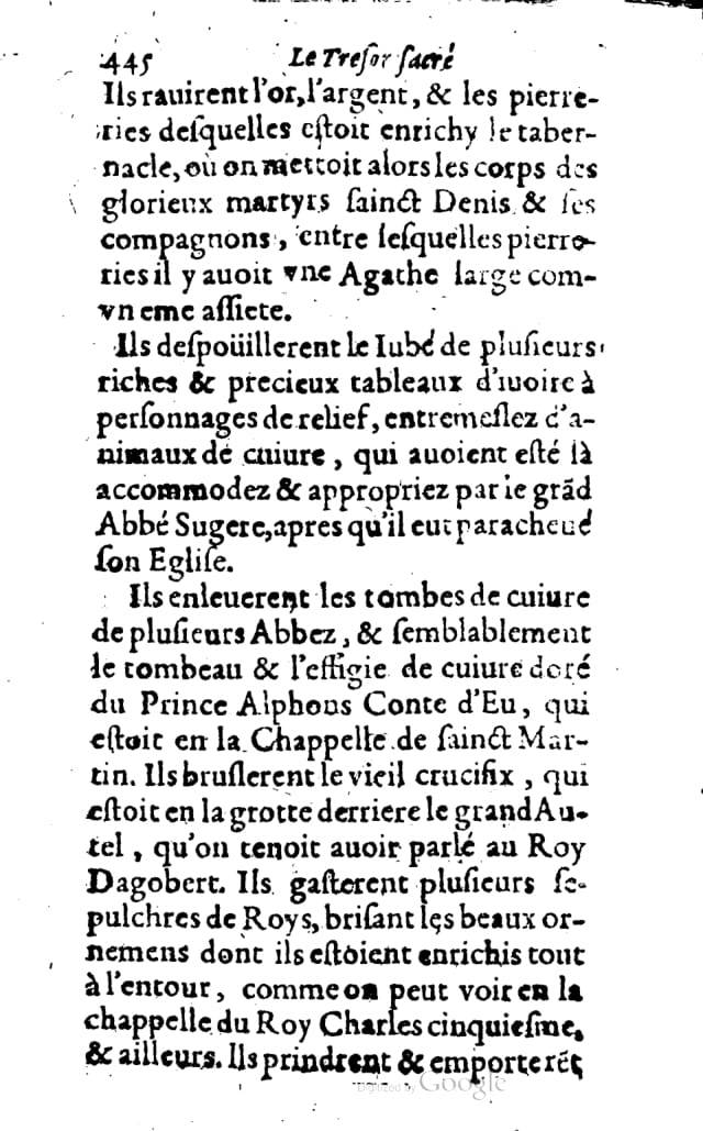 1636 - Jean Billaine - Trésor sacré ou inventaire des saintes reliques - British Library