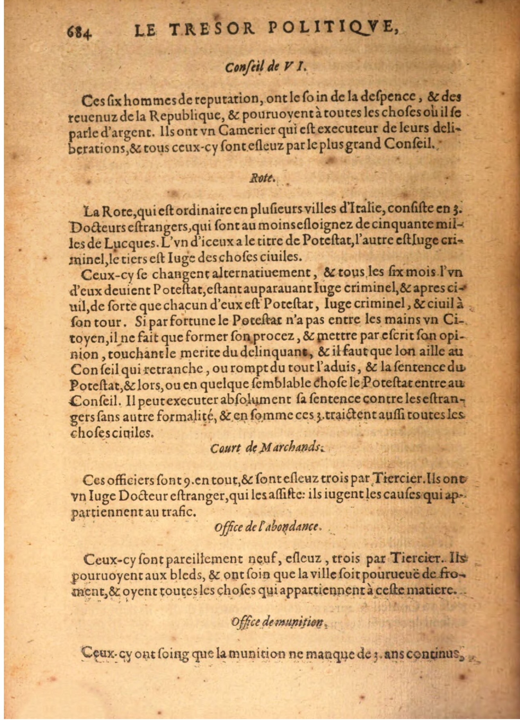 1608 - Pierre Chevalier - Trésor politique - BSB Munich