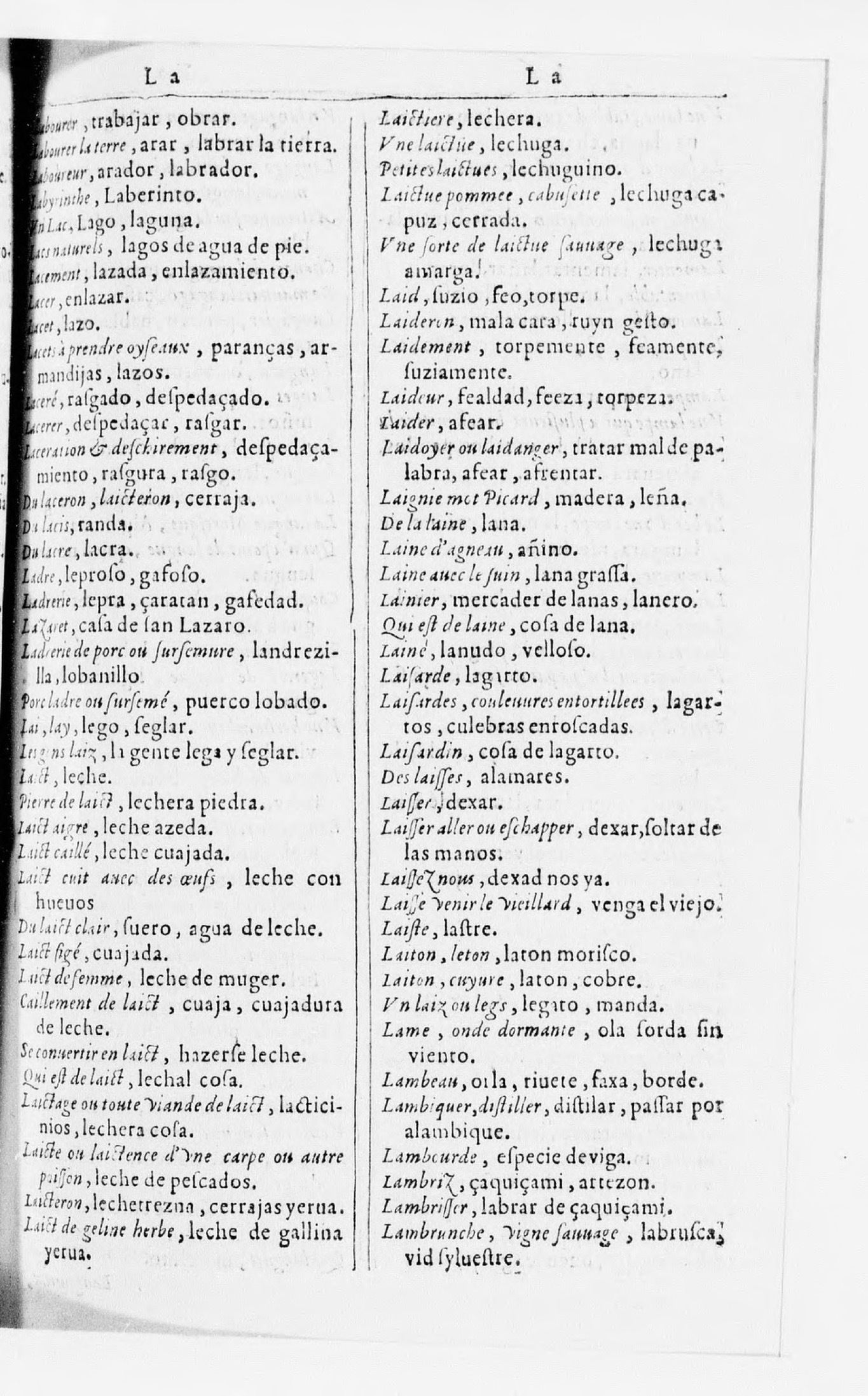 1616 - Veuve Marc Orry - Trésor des deux langues espagnole et française (Seconde partie) - BnF 1616 - Veuve Marc Orry - Trésor des deux langues espagnole et française (Seconde partie) - BnF