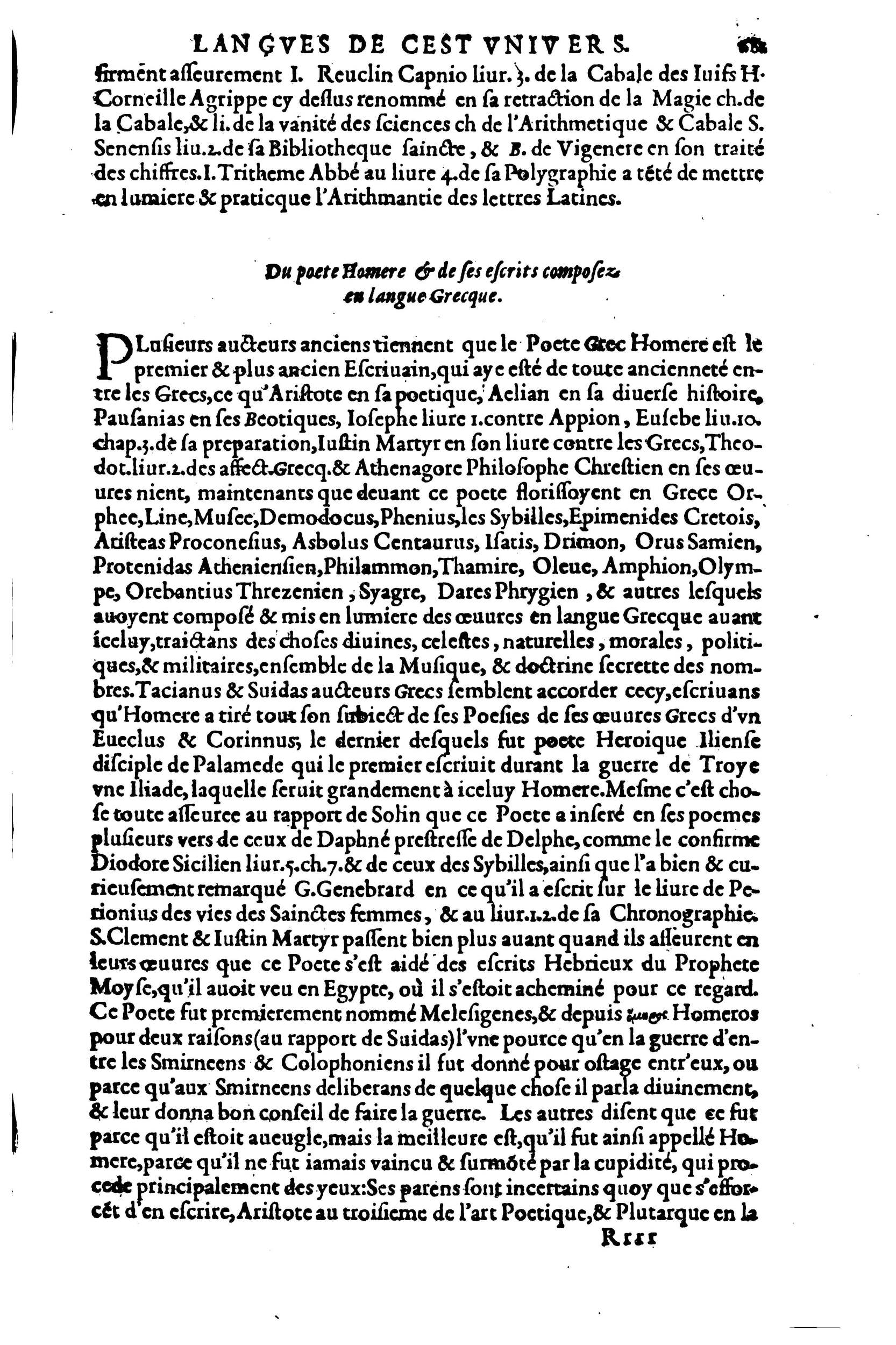 1619 - SHC - Trésor de l’histoire des langues de cet univers - BSB Munich
