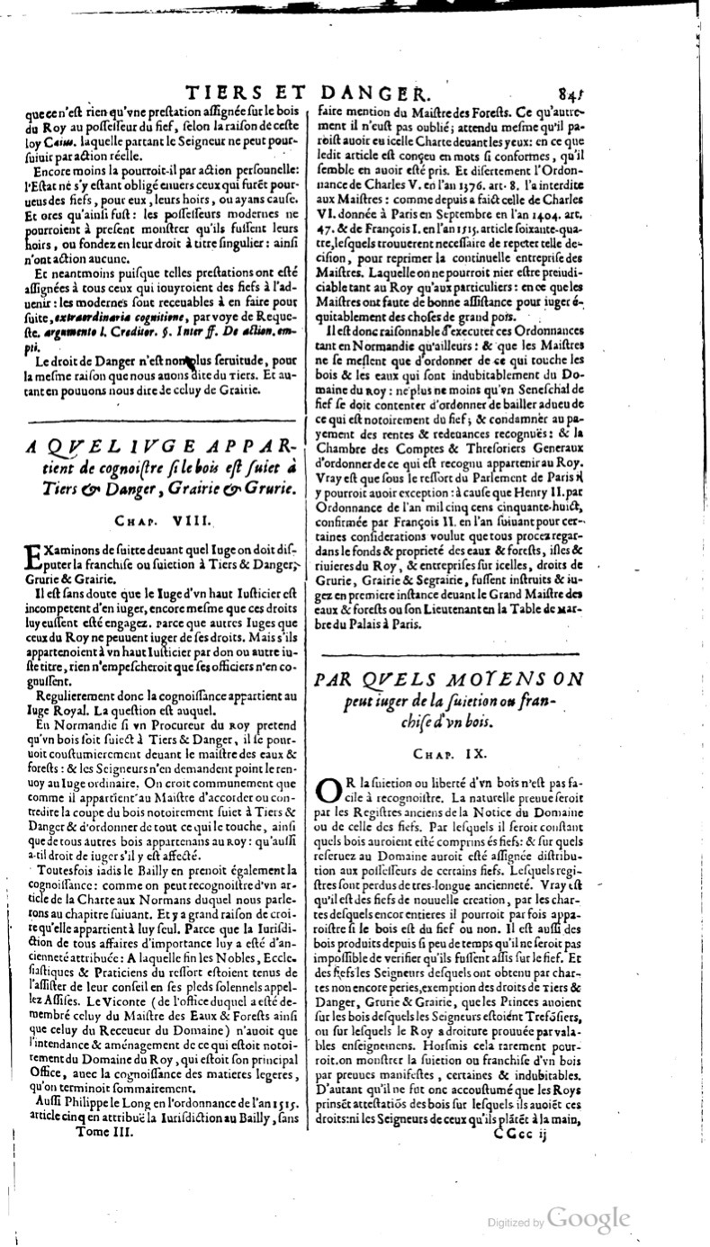 1629 - Veuve Nicolas Buon - Trésor du droit français (21754 T. 3) - BM Lyon