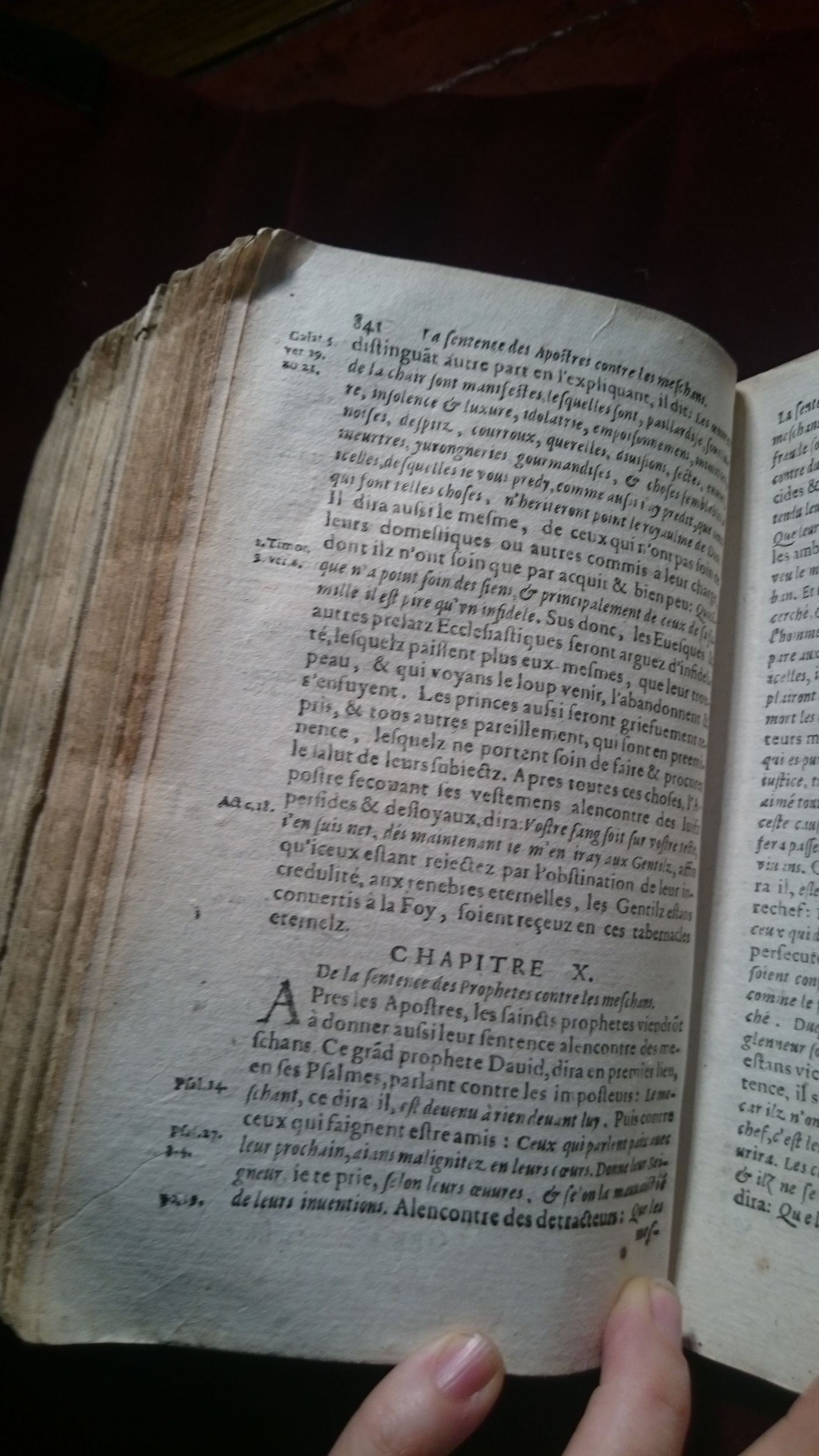 1596 - Jean Bogart - Trésor des faits et dits mémorables des hommes saints et illustres - BM Amiens