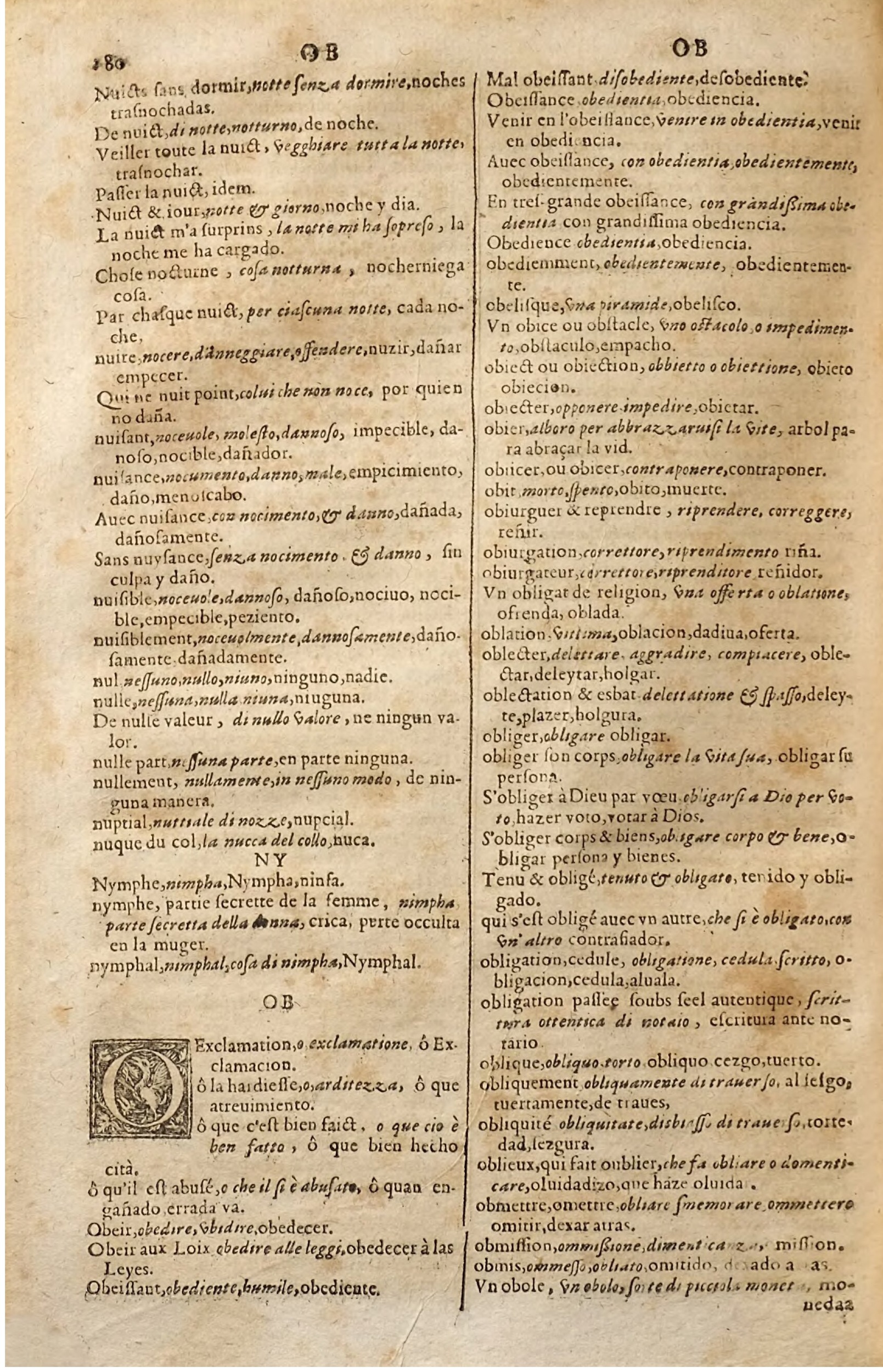 1627 - Jacques Crespin - Trésor des trois langues (Seconde partie) - Regensburg
