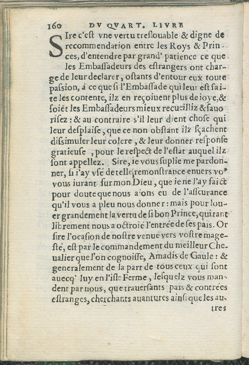 1559 - Pierre Regnard - Trésor des Amadis - Det KLG Copenhague