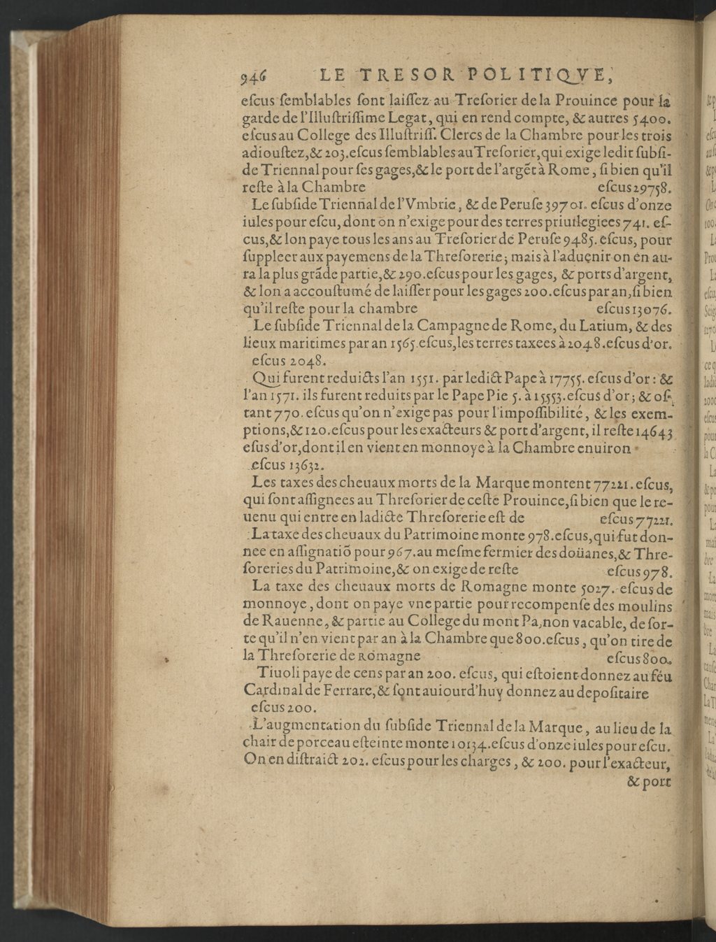 1608 - Nicolas Du Fossé - Trésor politique - BnF Tolbiac