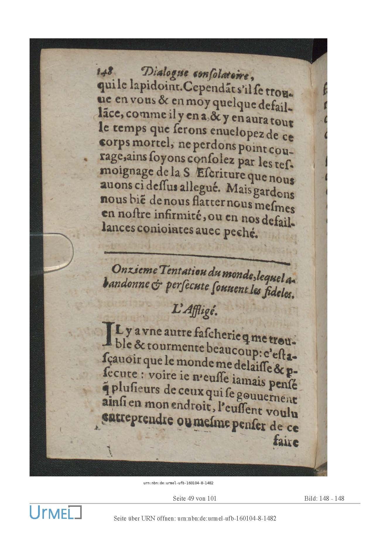 1614 - Jacques Flamand - Trésor spirituel qui contient des consolations - Universität Erfurt