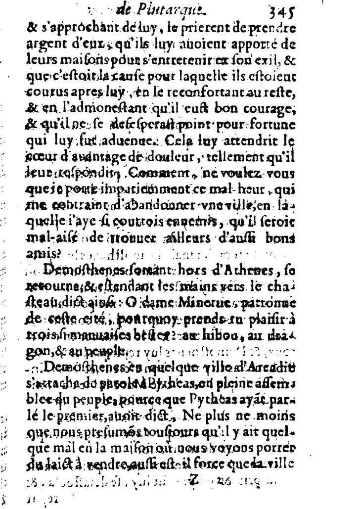 1611 - Pierre Rigaud - Trésor des vies de Plutarque - BM Lyon