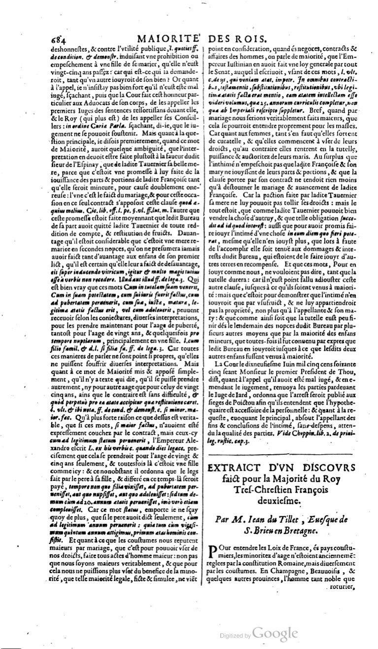 1629 - Veuve Nicolas Buon - Trésor du droit français (29620 T. 2) - BM Lyon