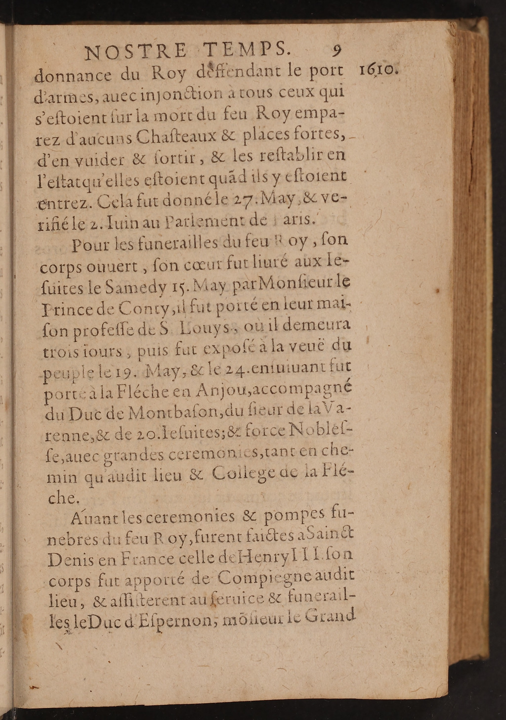 1626 - Joseph Bouillerot - Trésor de l’histoire générale de notre temps - BnF Arsenal