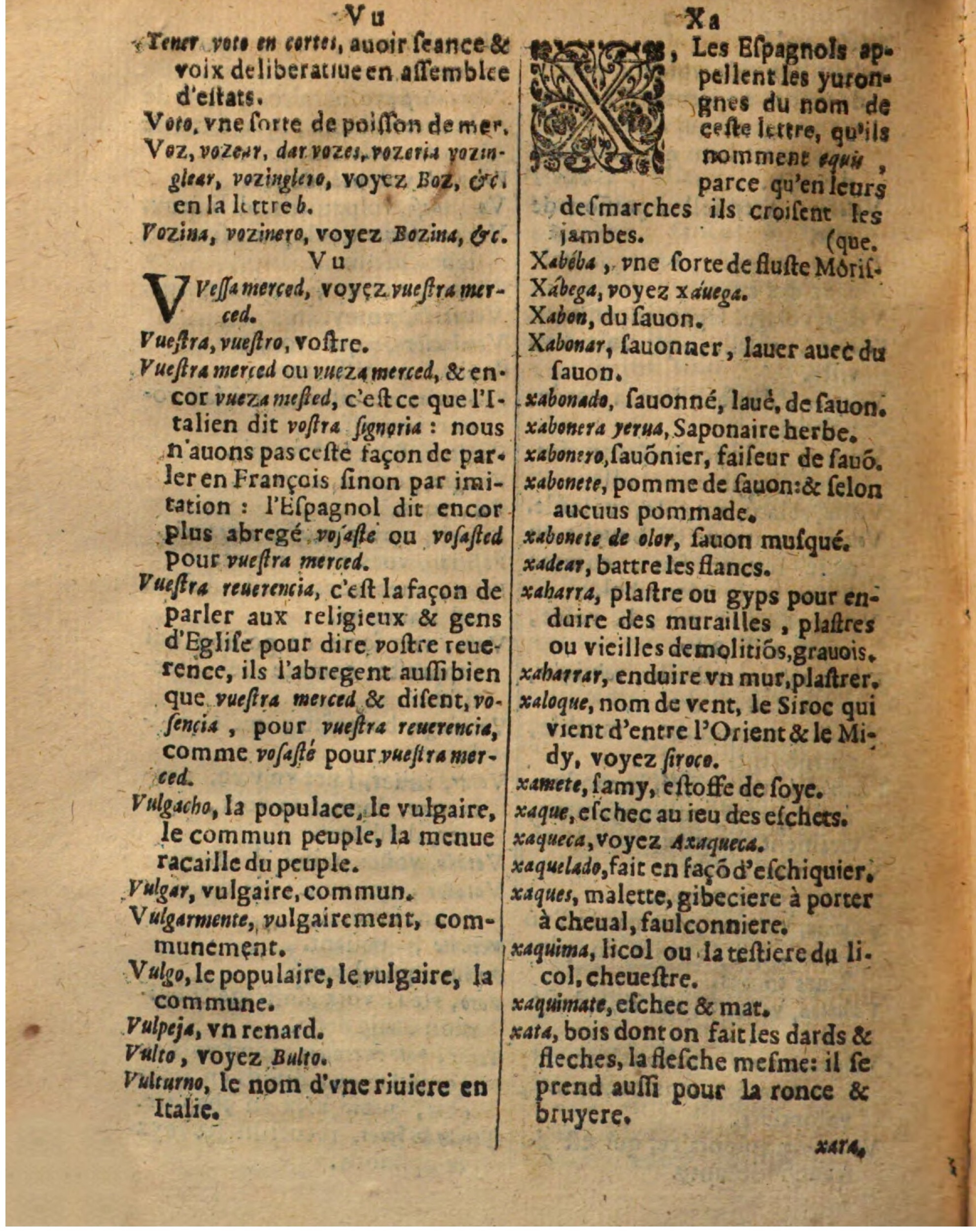 1625 - Hubert Antoine - Trésor des deux langues espagnole et française - Augsbourg