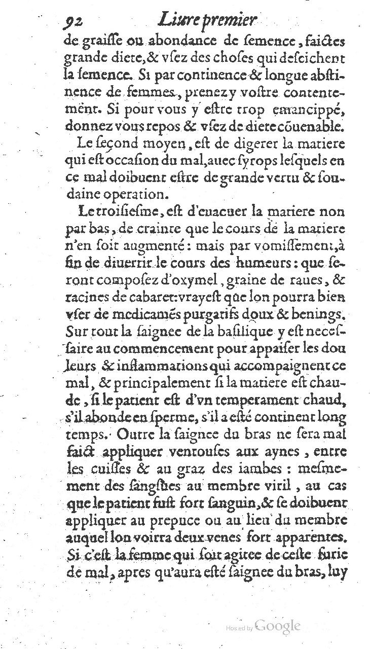 1585 - Jacques du Puis - Trésor des remèdes secrets pour les maladies des femmes - BnF