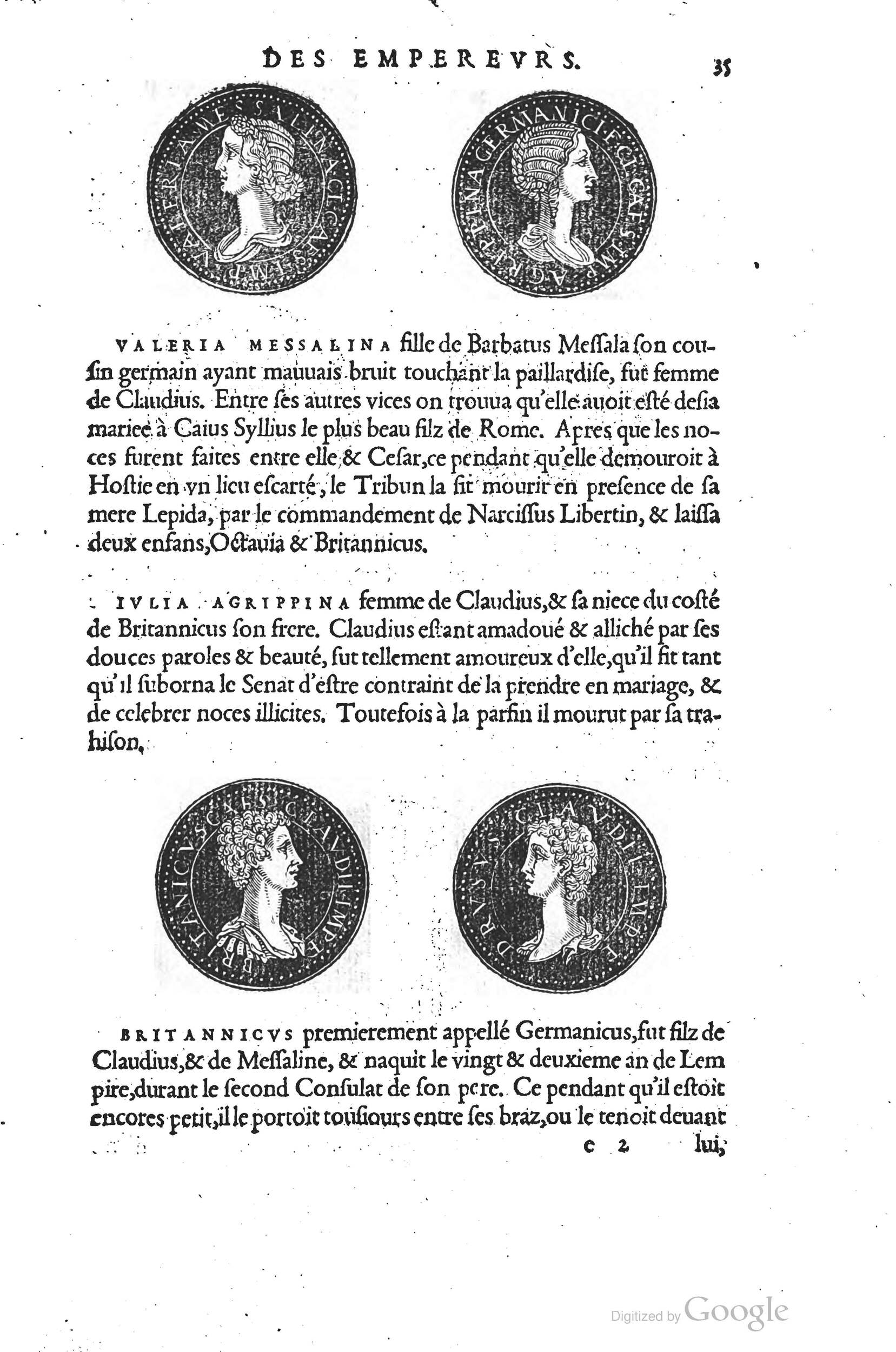1553 - Jacopo Strada et Thomas Guérin - Épitome du Trésor des antiquités - Prague