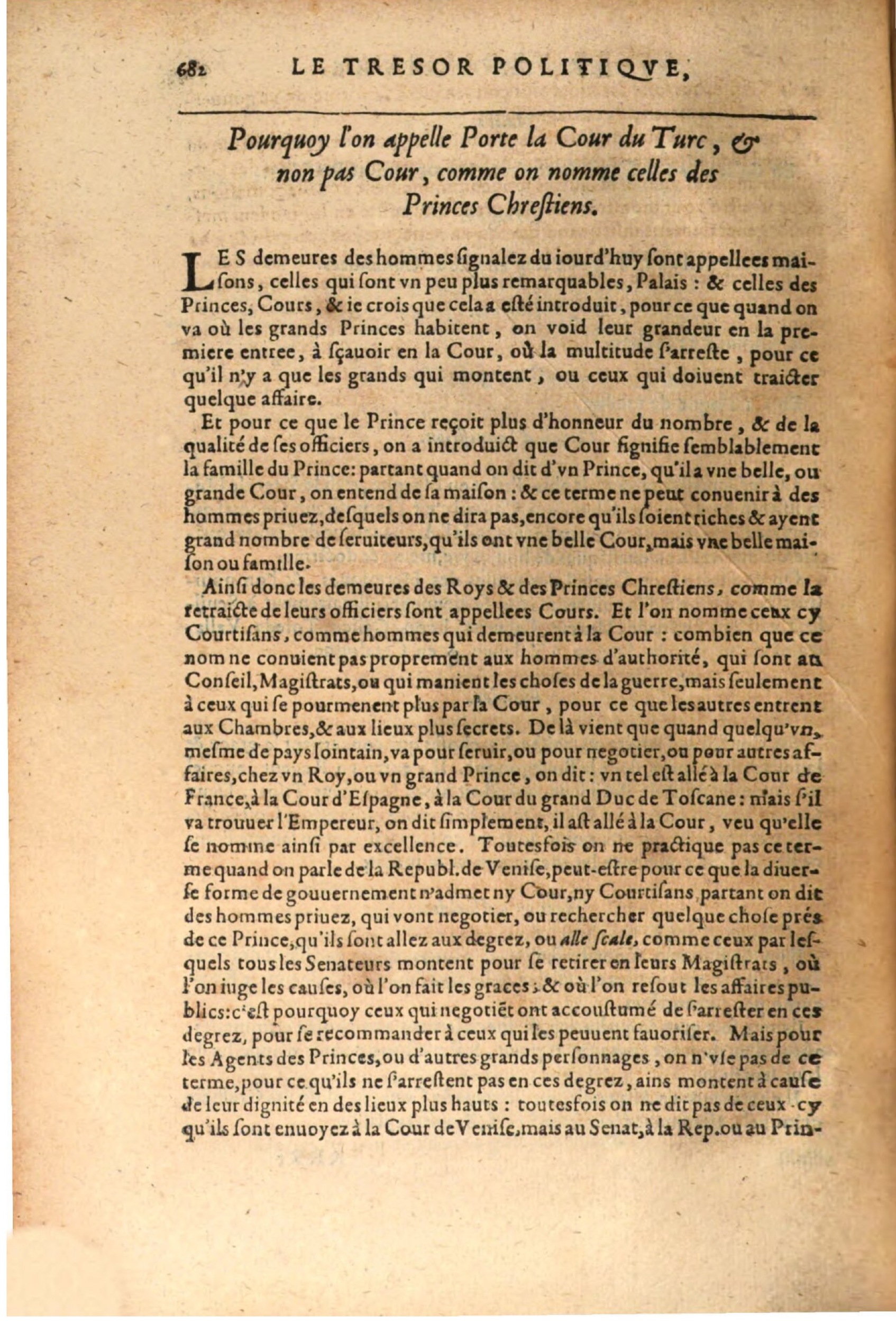 1611 - Pierre Chevalier - Trésor politique - BSB Munich