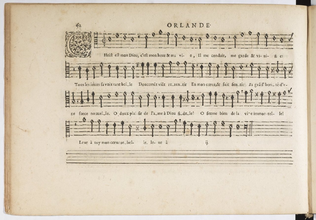 1594 - Paul Marceau - Trésor de musique d&#039;Orlande de Lassus, Superius, Bassus, Tenor, Quinta pars - BnF