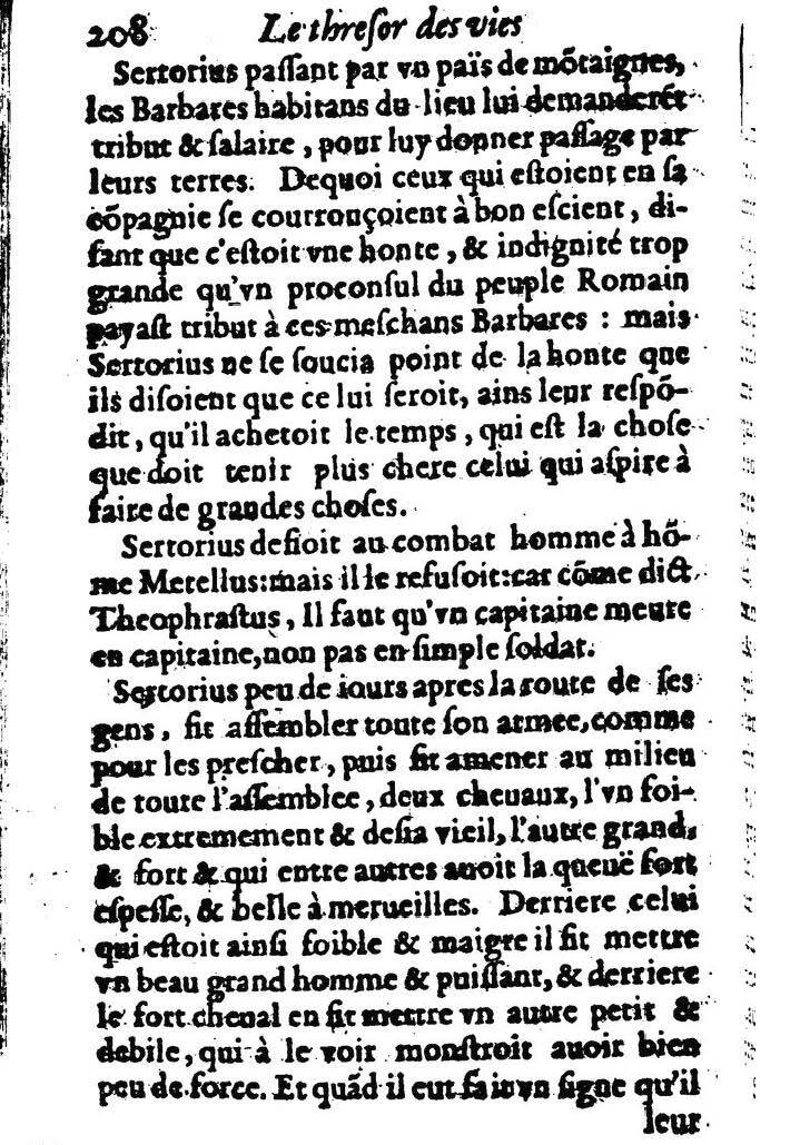 1611 - Pierre Rigaud - Trésor des vies de Plutarque - BM Lyon