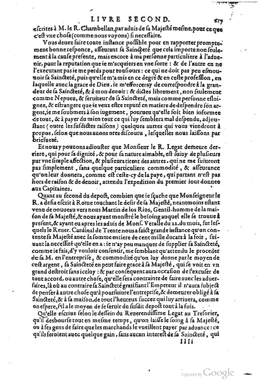1611 - Pierre Chevalier - Trésor politique - UGent