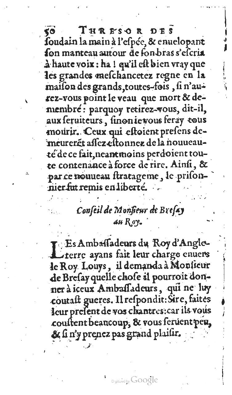 1627 - Jean Delamare - Trésor des récréations - BSB Munich