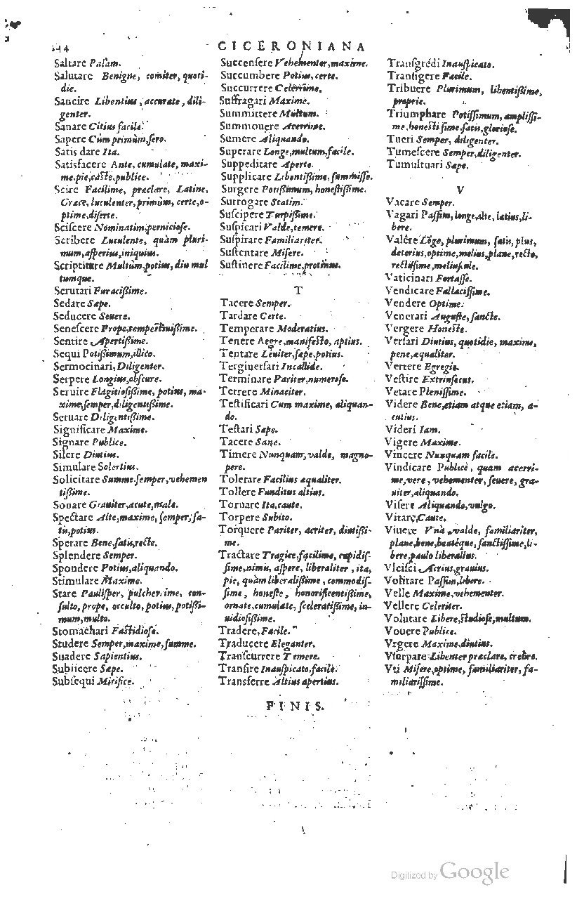 1585 - Simphorianum Beraud et Stephanum Michaëlem - Trésor des mots et traits français - Barcelone 1585 - Simphorianum Beraud et Stephanum Michaëlem - Trésor des mots et traits français - Barcelone